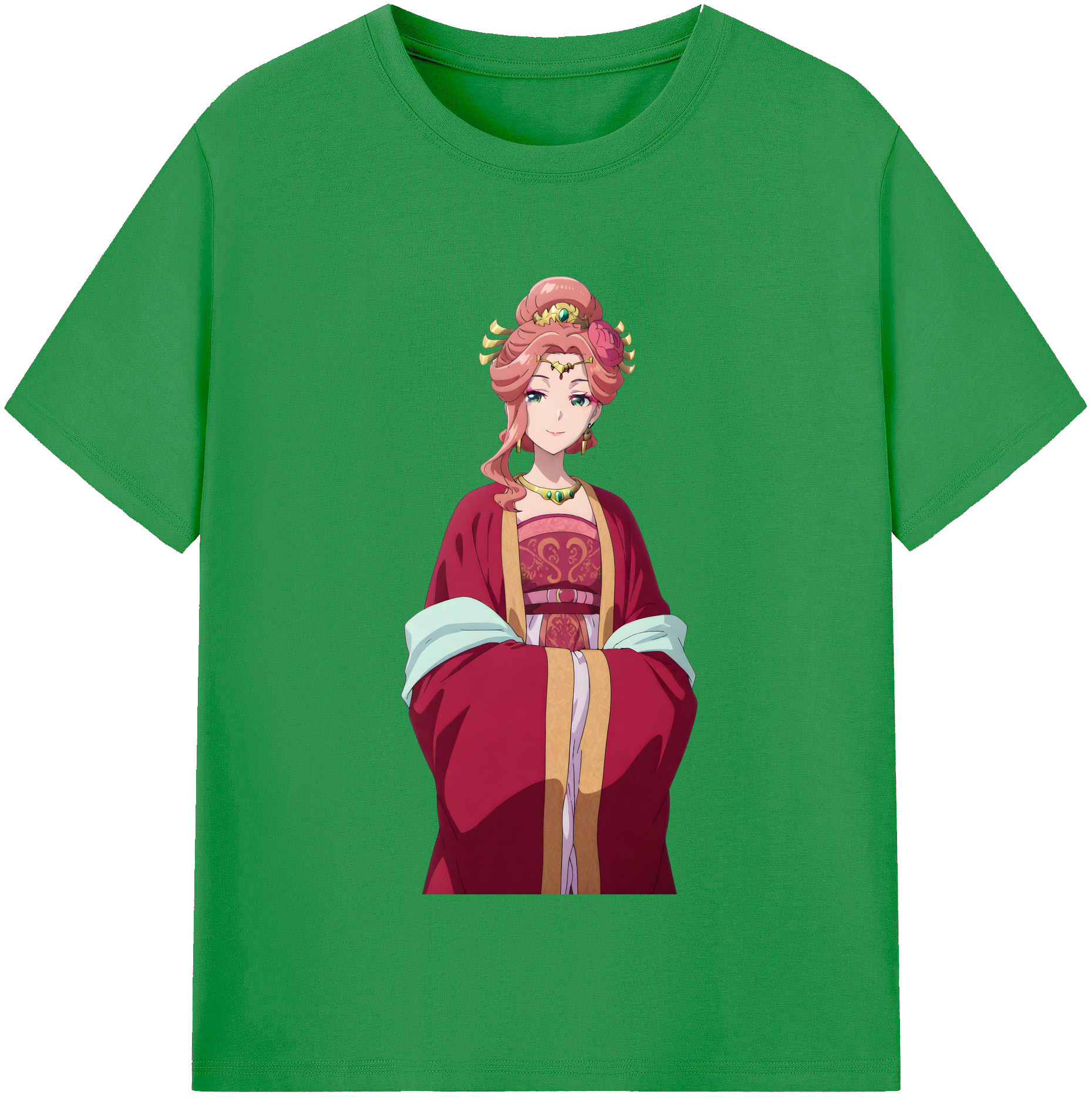 （画像用） 薬屋のひとりごと The Apothecary Diaries レディースカジュアルプリントTシャツ（綿100％）