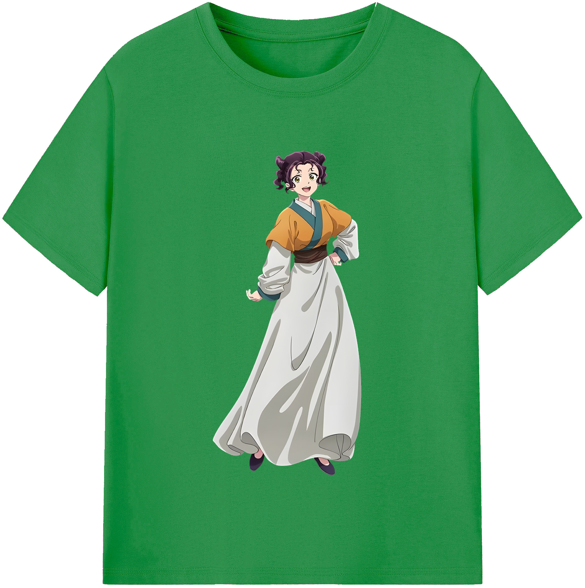 （画像用） 薬屋のひとりごと The Apothecary Diaries レディースカジュアルプリントTシャツ（綿100％）