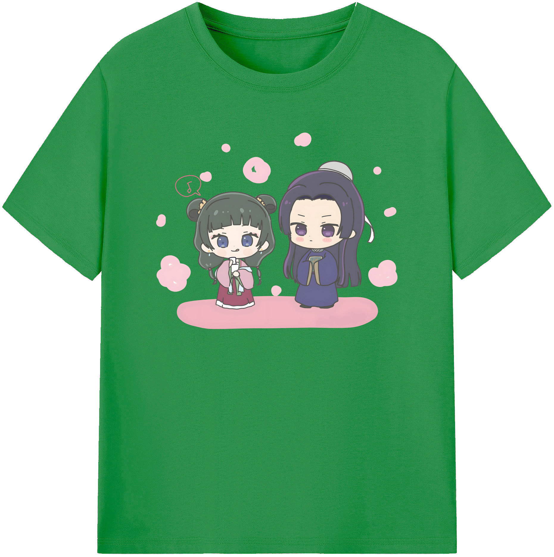 （画像用） 薬屋のひとりごと The Apothecary Diaries レディースカジュアルプリントTシャツ（綿100％）