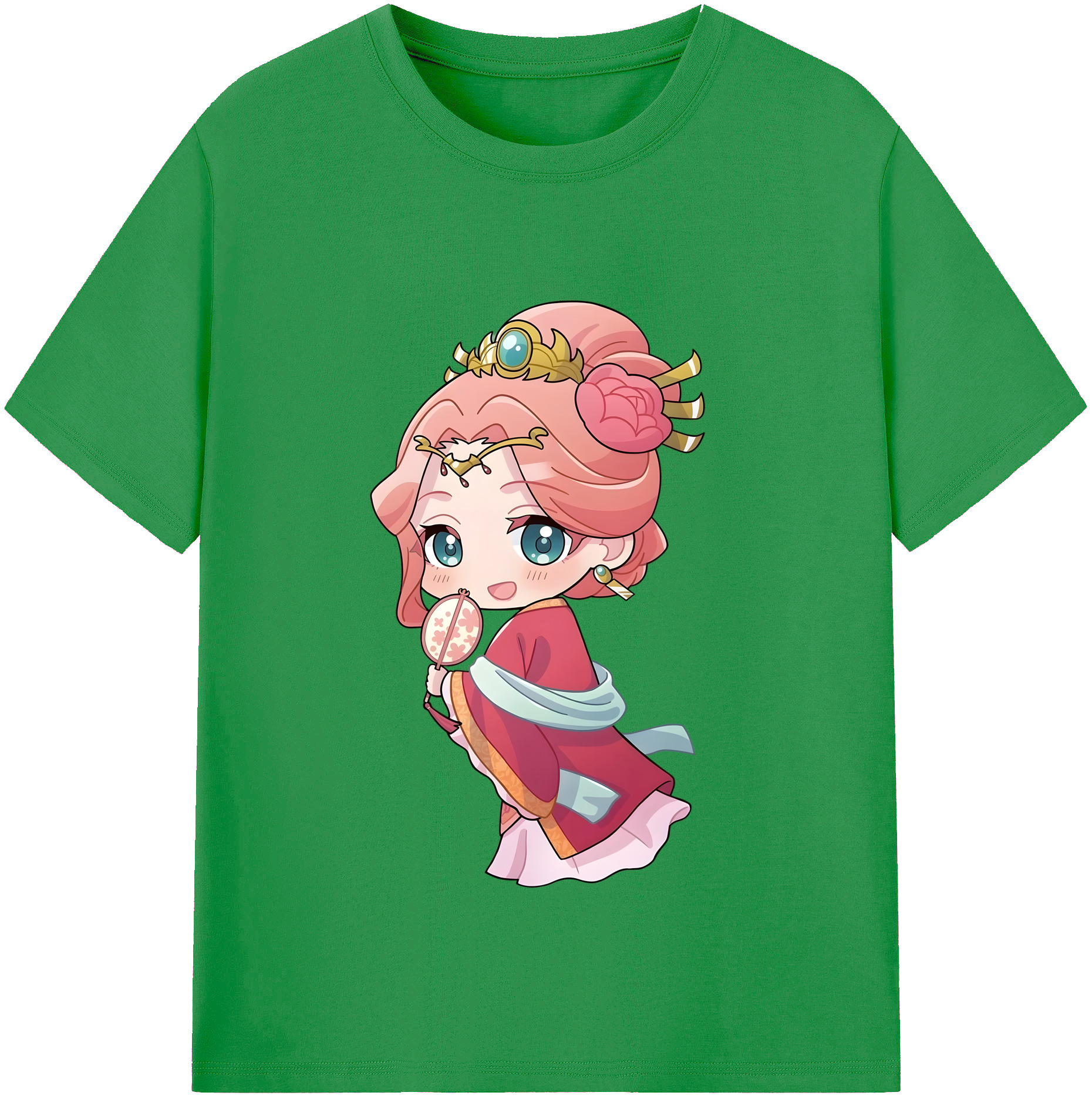 （画像用） 薬屋のひとりごと The Apothecary Diaries レディースカジュアルプリントTシャツ（綿100％）