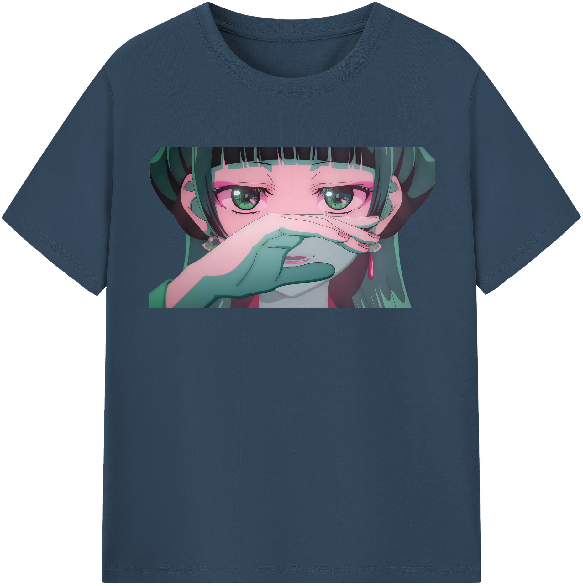 （画像用） 薬屋のひとりごと The Apothecary Diaries レディースカジュアルプリントTシャツ（綿100％）
