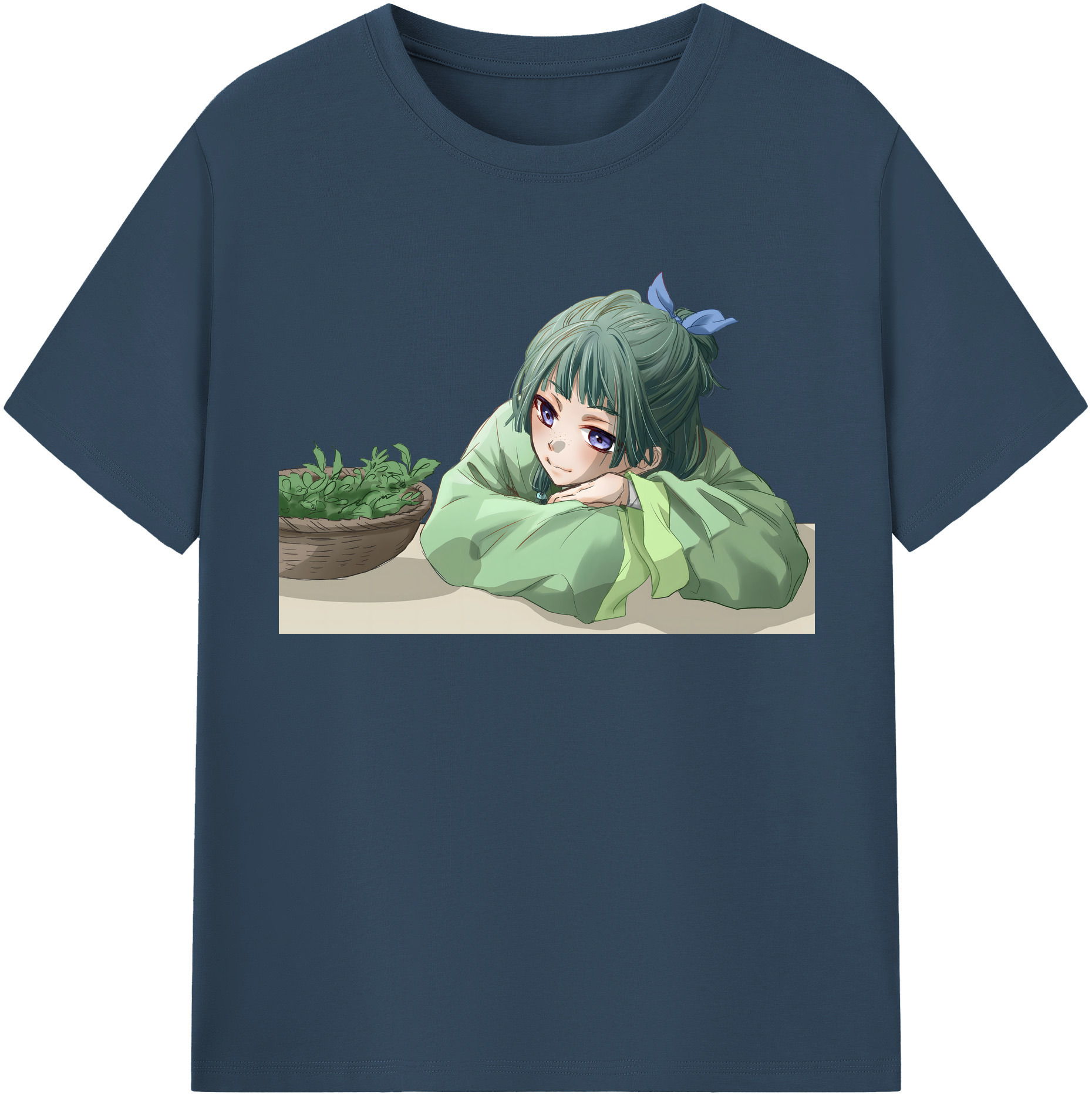 （画像用） 薬屋のひとりごと The Apothecary Diaries レディースカジュアルプリントTシャツ（綿100％）