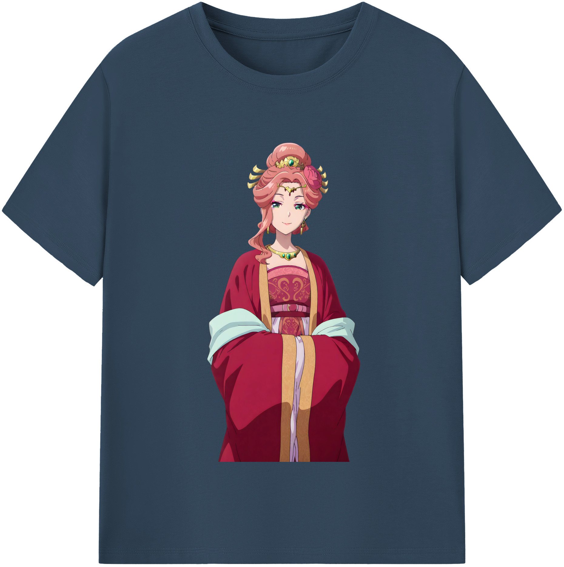 （画像用） 薬屋のひとりごと The Apothecary Diaries レディースカジュアルプリントTシャツ（綿100％）