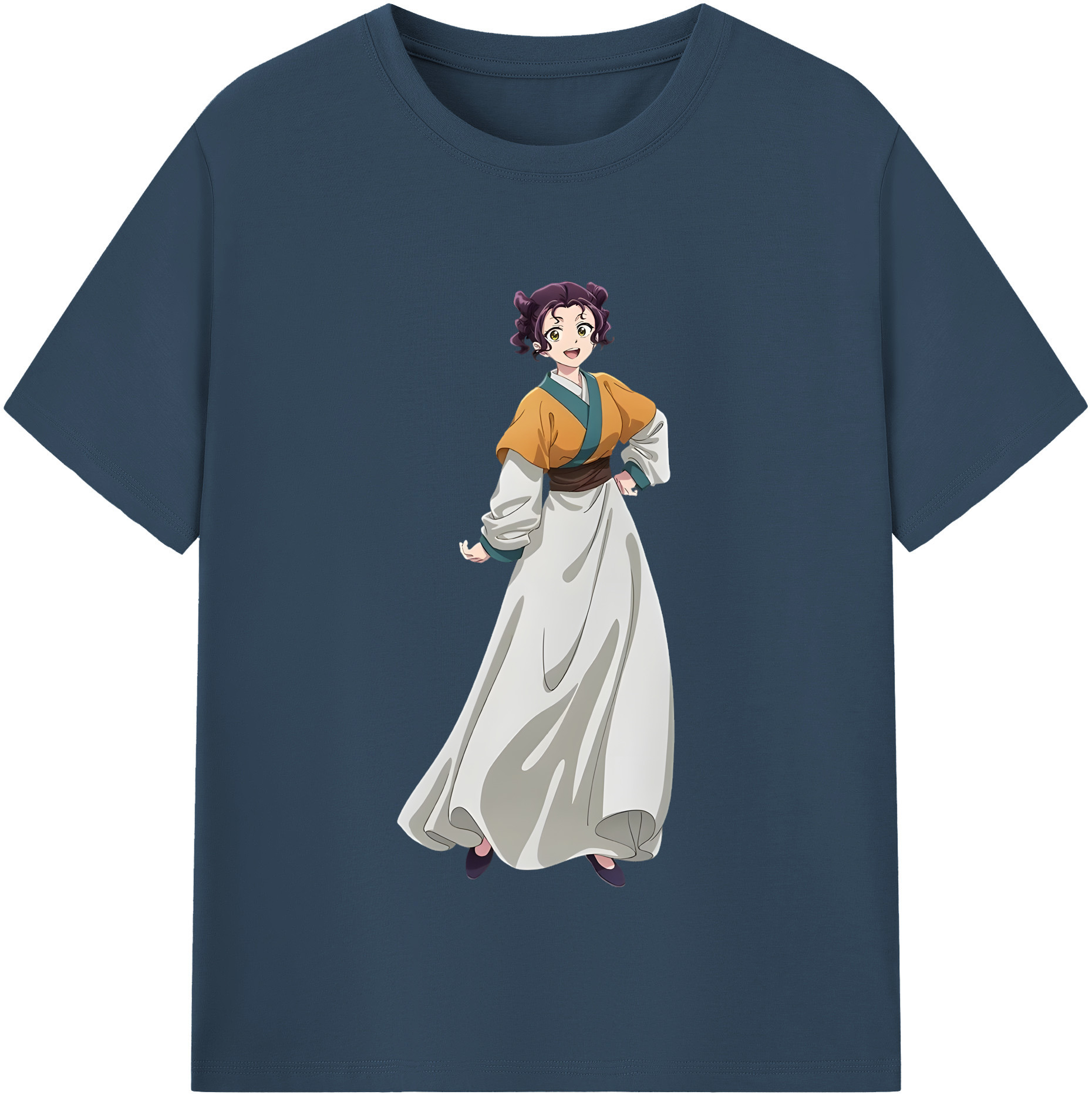 （画像用） 薬屋のひとりごと The Apothecary Diaries レディースカジュアルプリントTシャツ（綿100％）