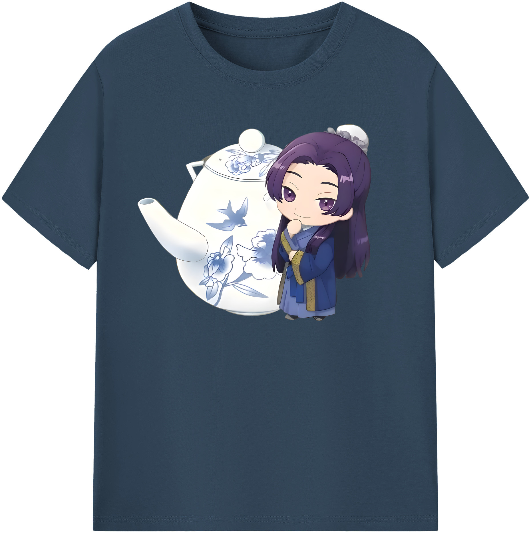 （画像用） 薬屋のひとりごと The Apothecary Diaries レディースカジュアルプリントTシャツ（綿100％）