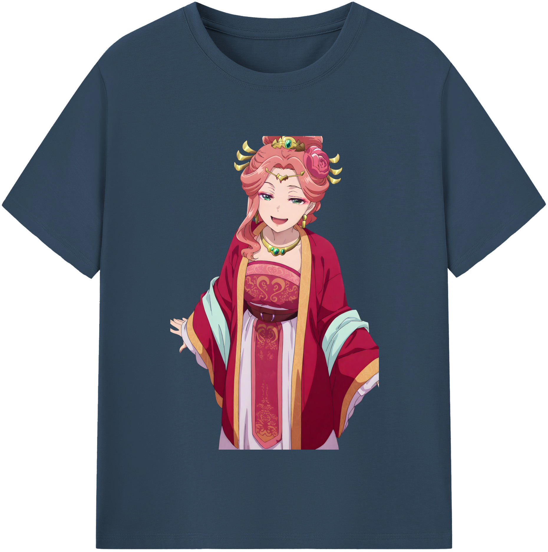 （画像用） 薬屋のひとりごと The Apothecary Diaries レディースカジュアルプリントTシャツ（綿100％）