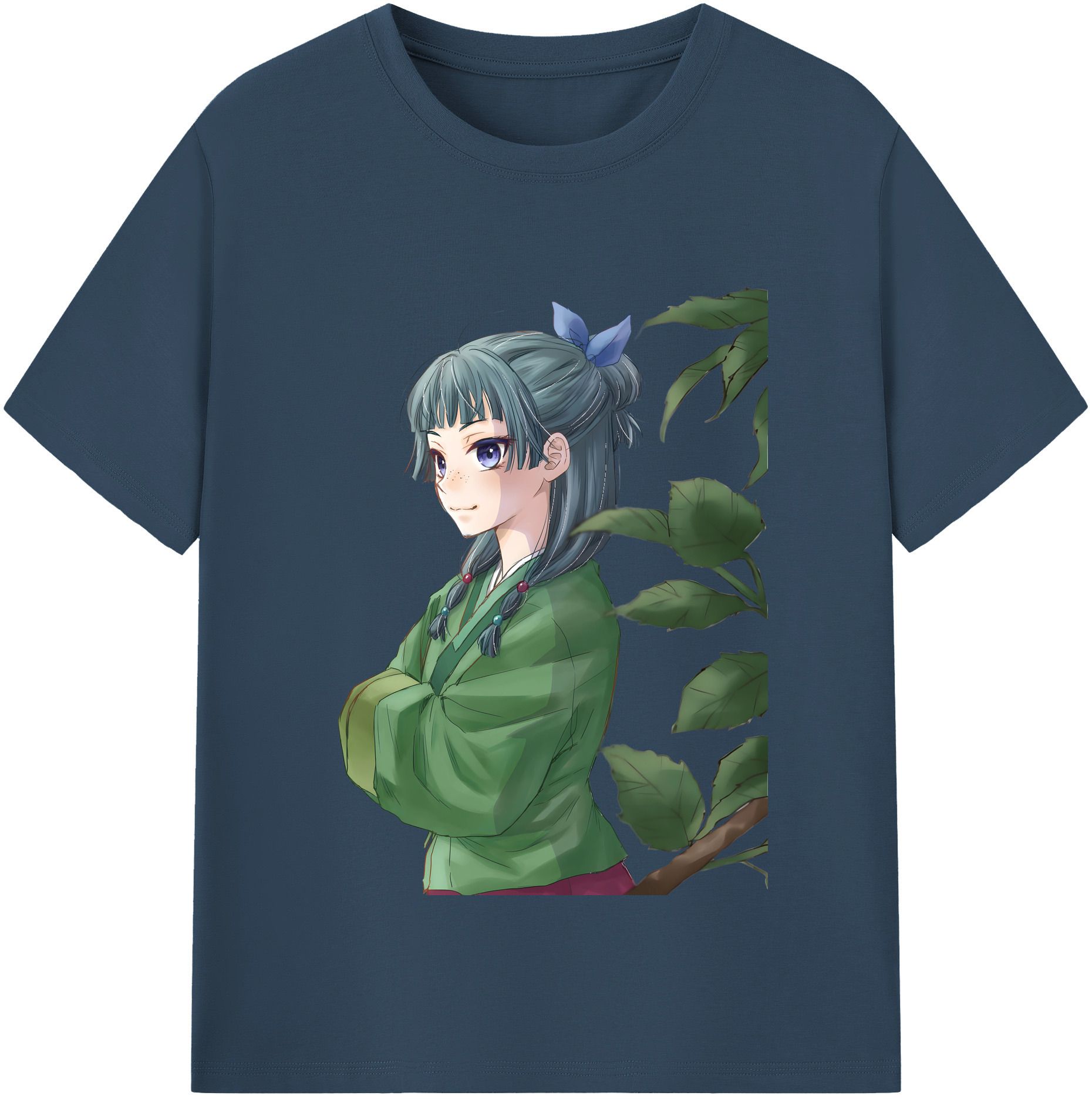 （画像用） 薬屋のひとりごと The Apothecary Diaries レディースカジュアルプリントTシャツ（綿100％）