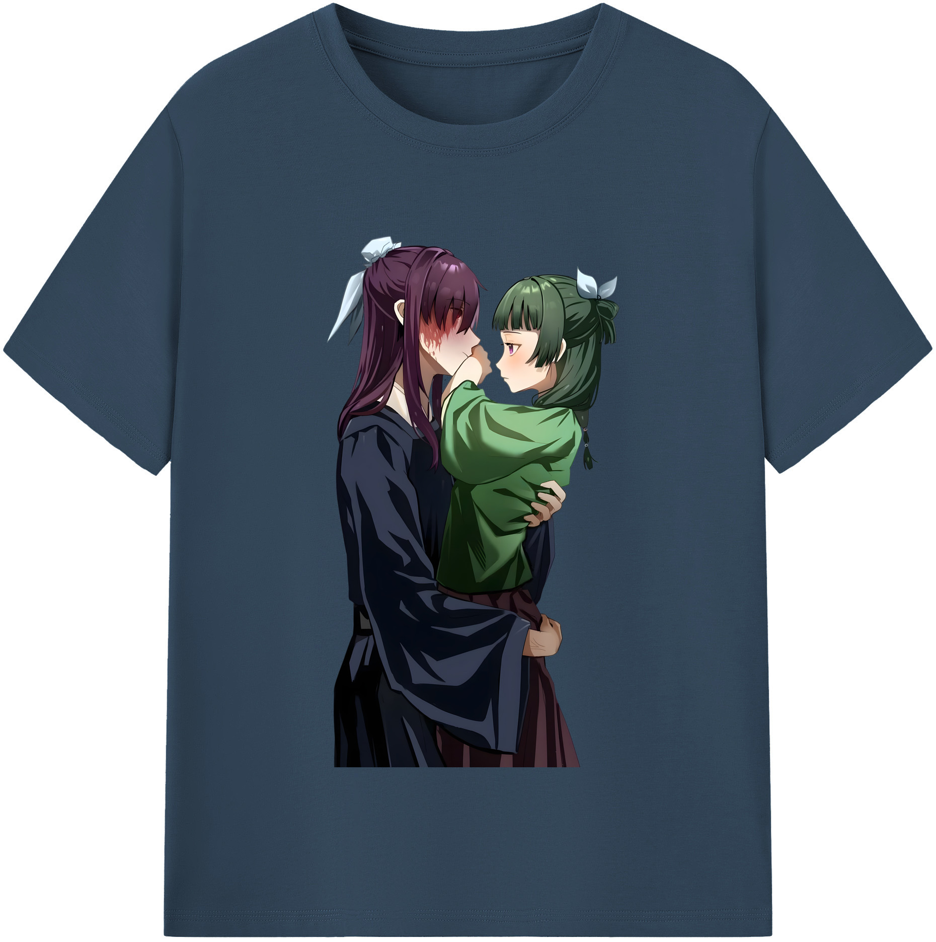 （画像用） 薬屋のひとりごと The Apothecary Diaries レディースカジュアルプリントTシャツ（綿100％）