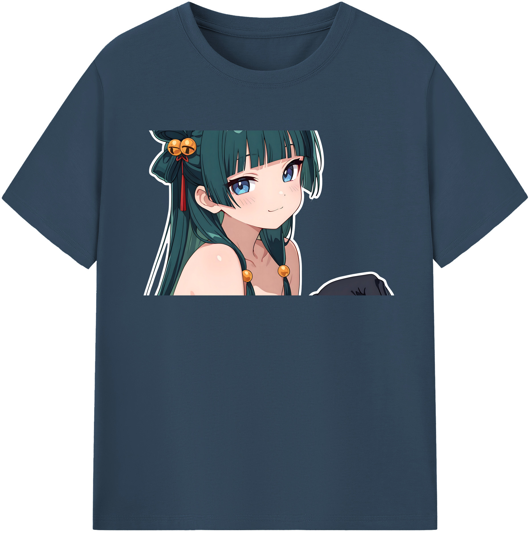（画像用） 薬屋のひとりごと The Apothecary Diaries レディースカジュアルプリントTシャツ（綿100％）