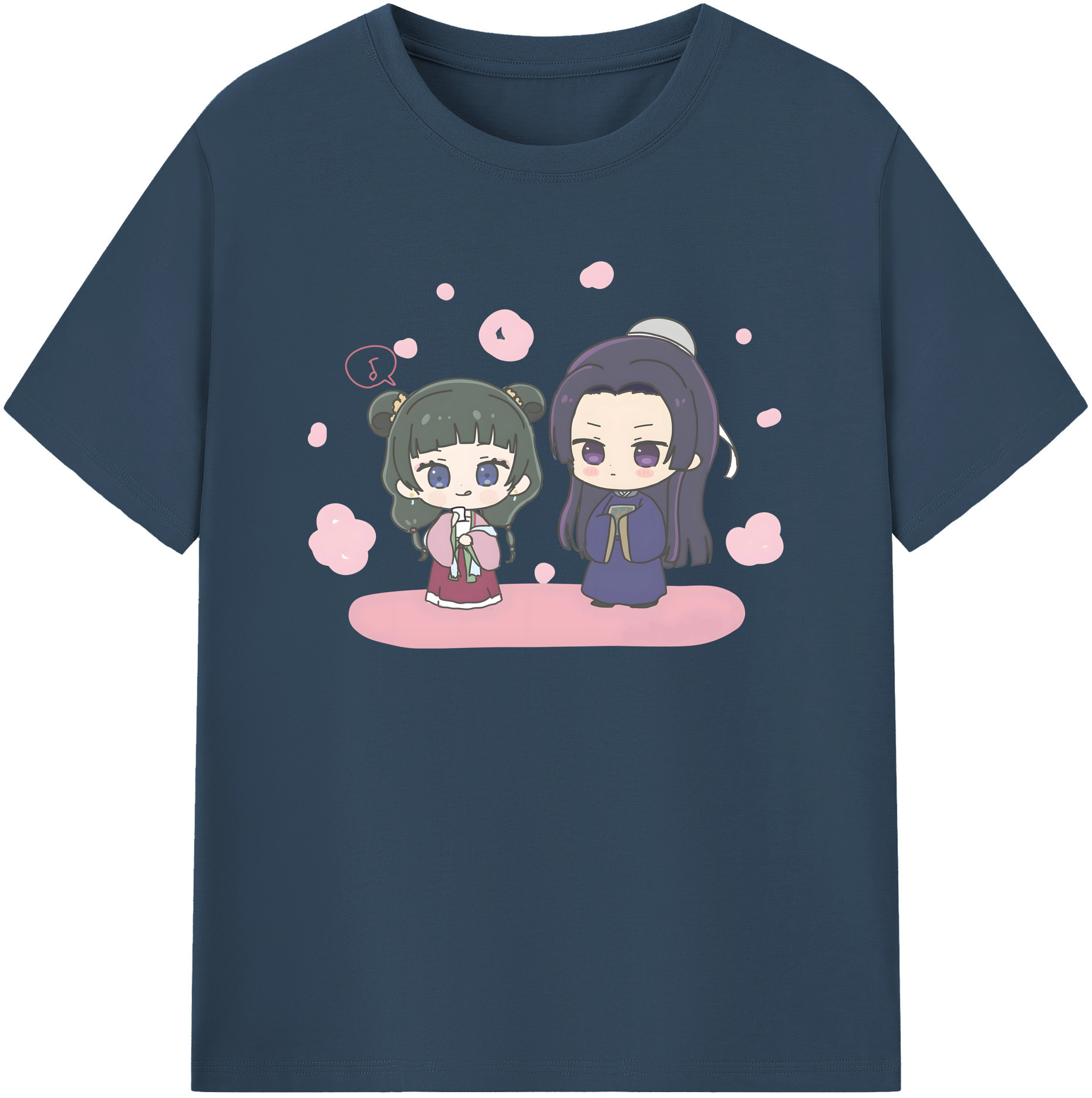 （画像用） 薬屋のひとりごと The Apothecary Diaries レディースカジュアルプリントTシャツ（綿100％）