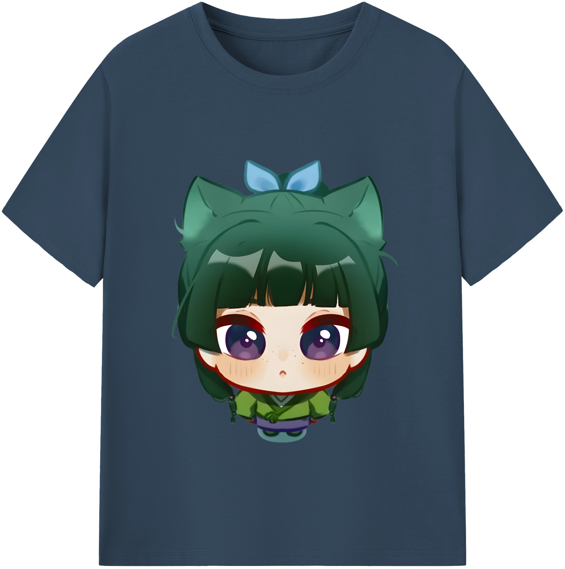 （画像用） 薬屋のひとりごと The Apothecary Diaries レディースカジュアルプリントTシャツ（綿100％）