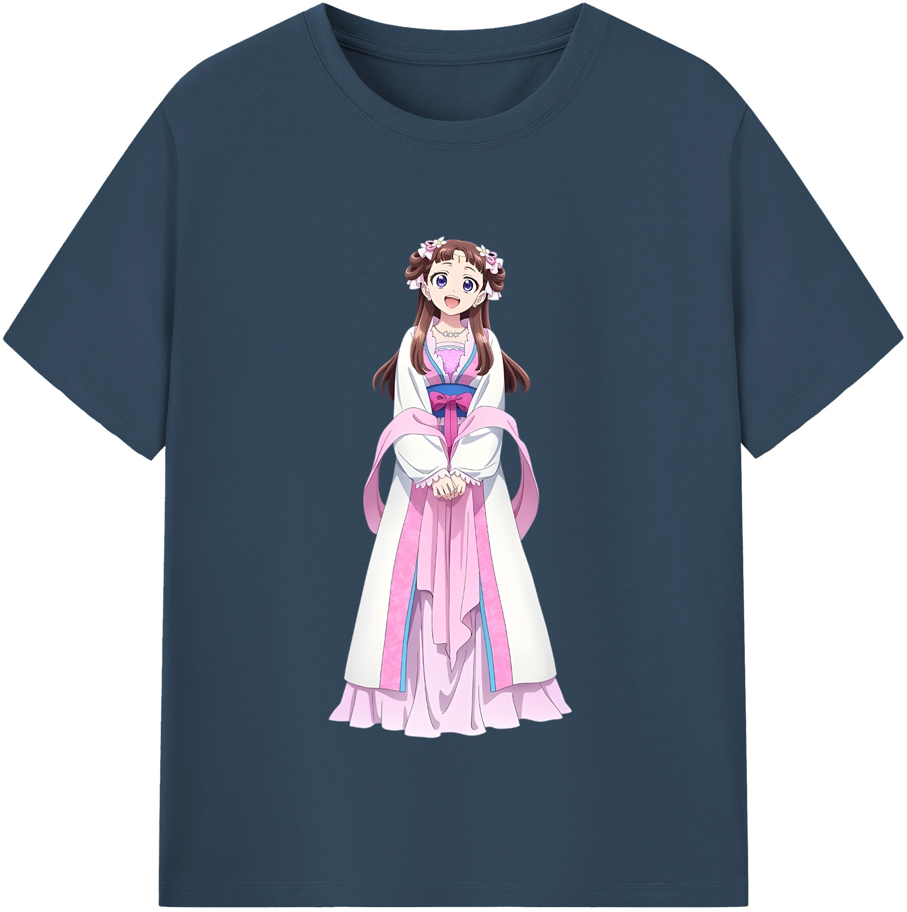 （画像用） 薬屋のひとりごと The Apothecary Diaries レディースカジュアルプリントTシャツ（綿100％）