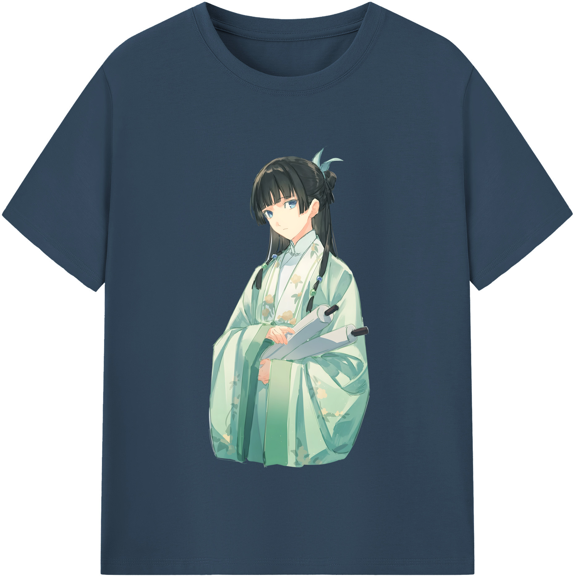 （画像用） 薬屋のひとりごと The Apothecary Diaries レディースカジュアルプリントTシャツ（綿100％）