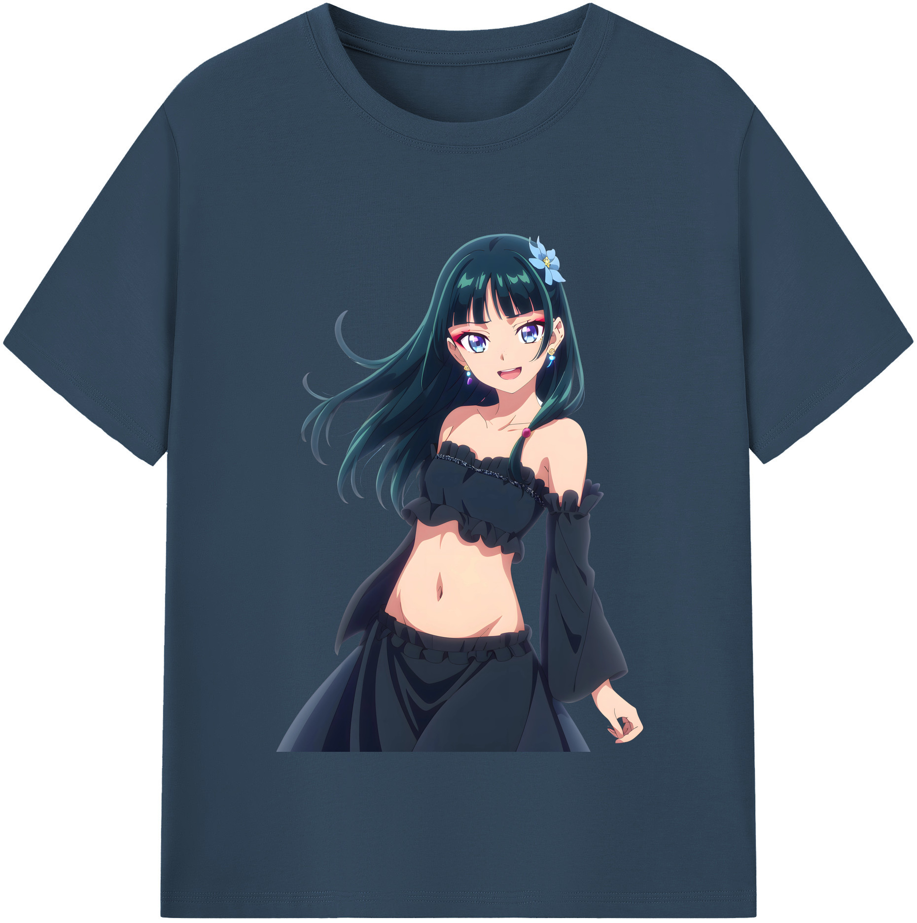 （画像用） 薬屋のひとりごと The Apothecary Diaries レディースカジュアルプリントTシャツ（綿100％）
