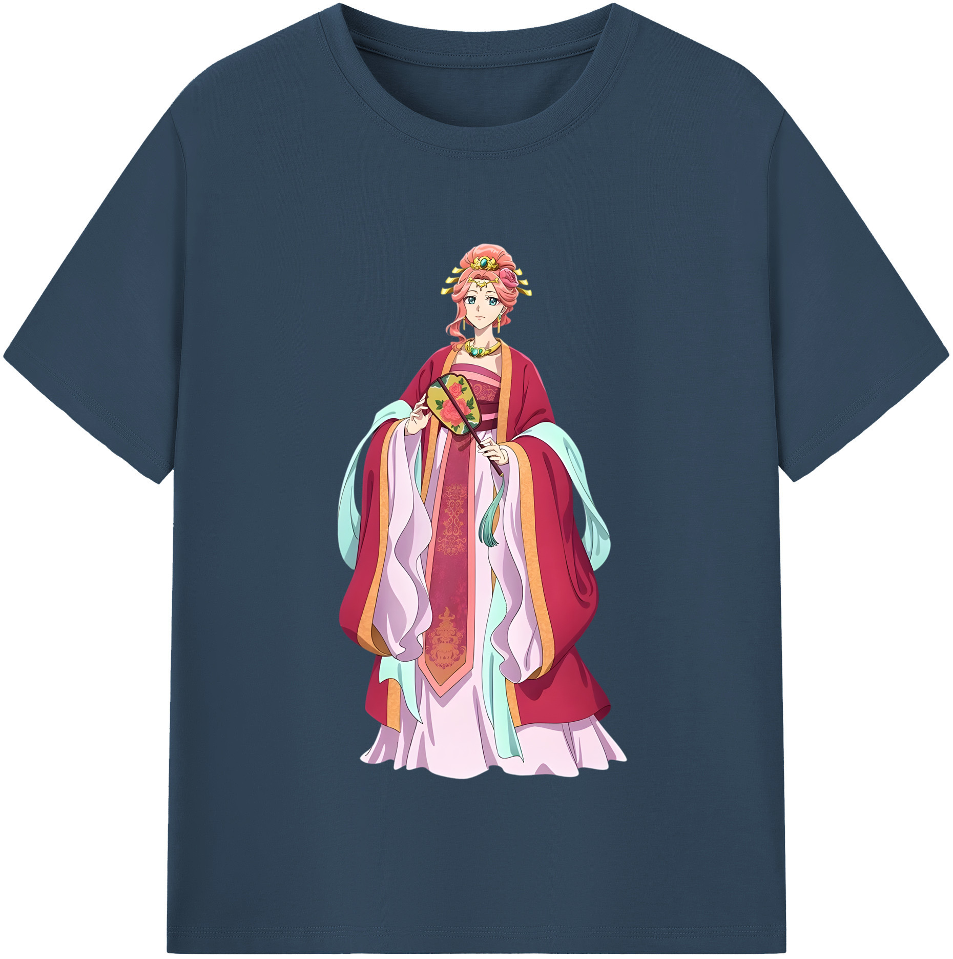 （画像用） 薬屋のひとりごと The Apothecary Diaries レディースカジュアルプリントTシャツ（綿100％）