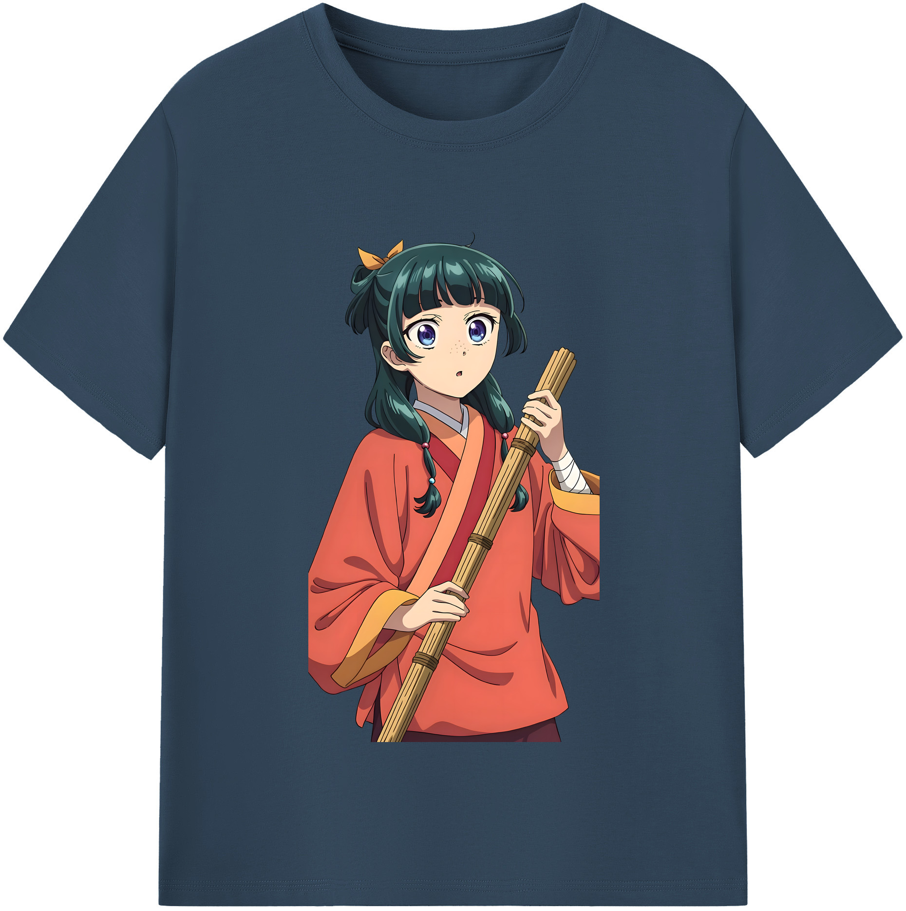 （画像用） 薬屋のひとりごと The Apothecary Diaries レディースカジュアルプリントTシャツ（綿100％）