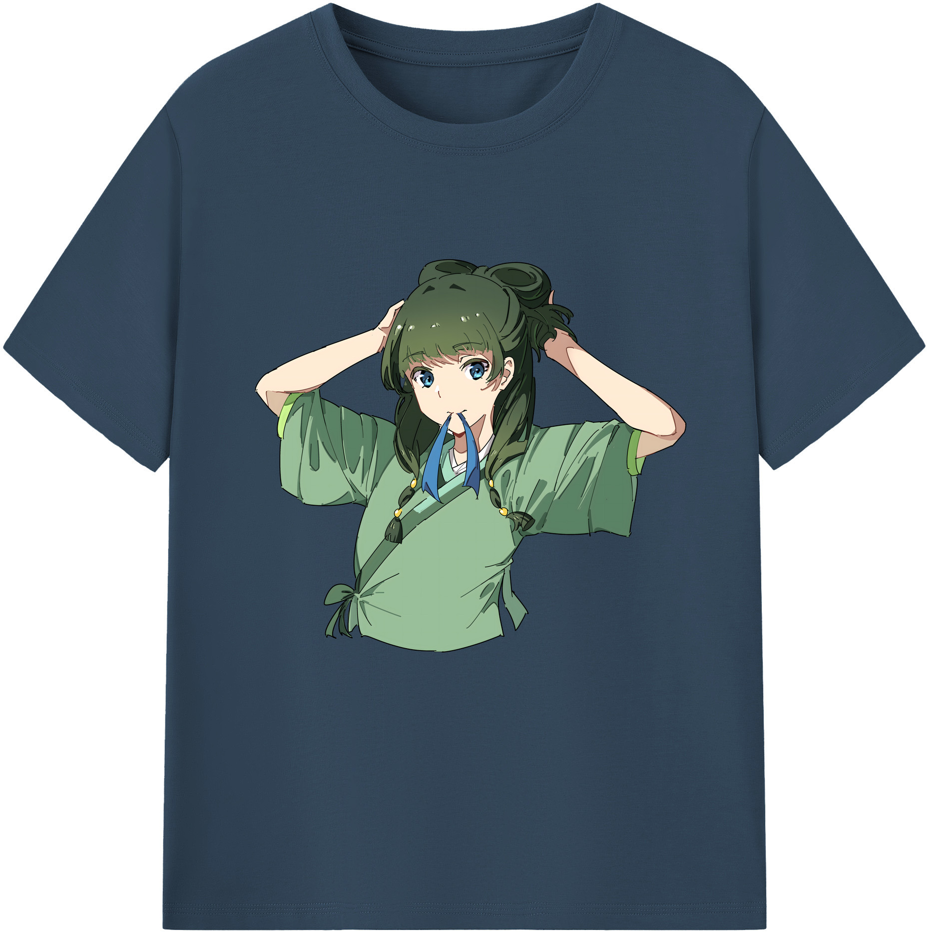 （画像用） 薬屋のひとりごと The Apothecary Diaries レディースカジュアルプリントTシャツ（綿100％）