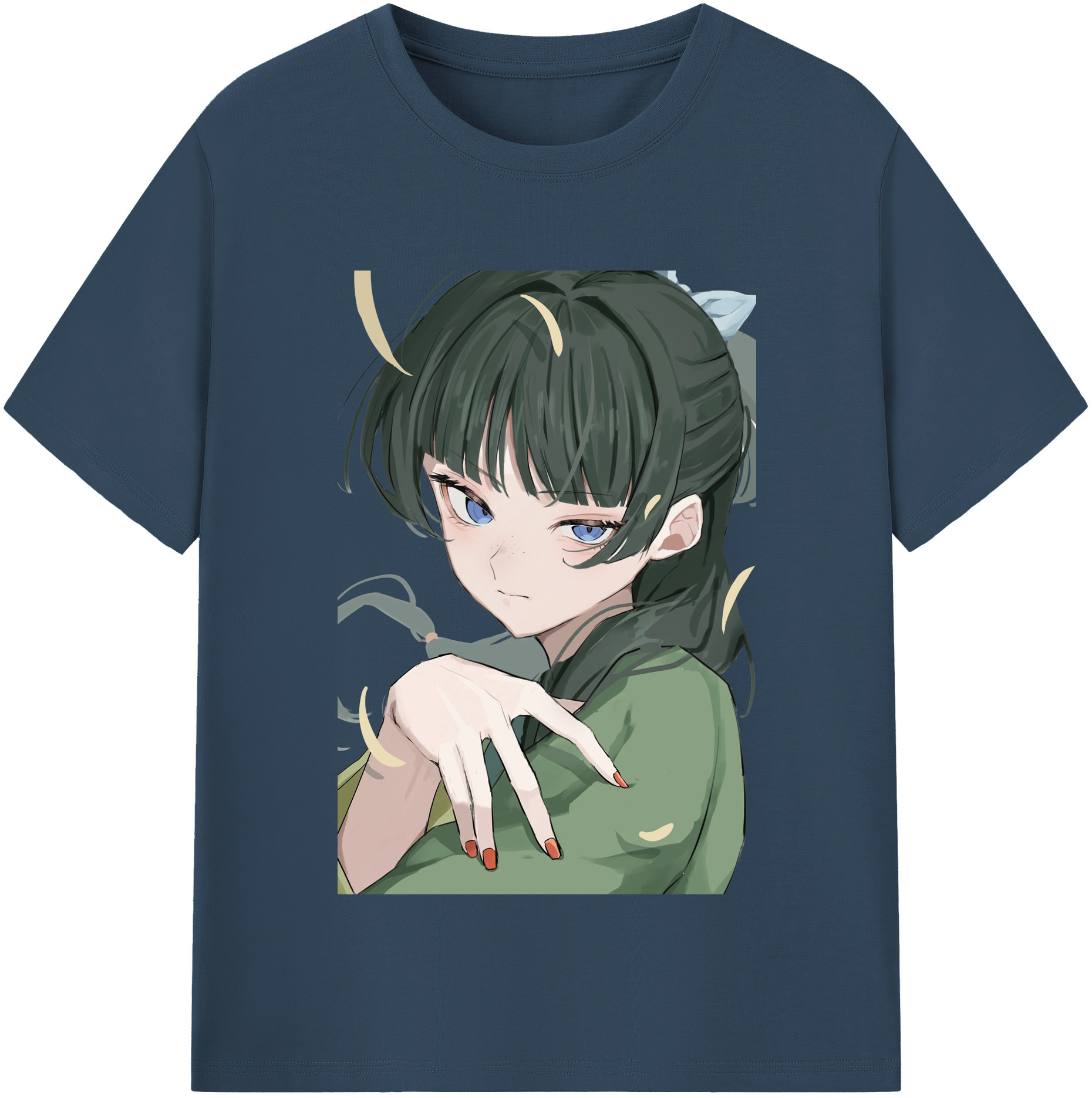 （画像用） 薬屋のひとりごと The Apothecary Diaries レディースカジュアルプリントTシャツ（綿100％）