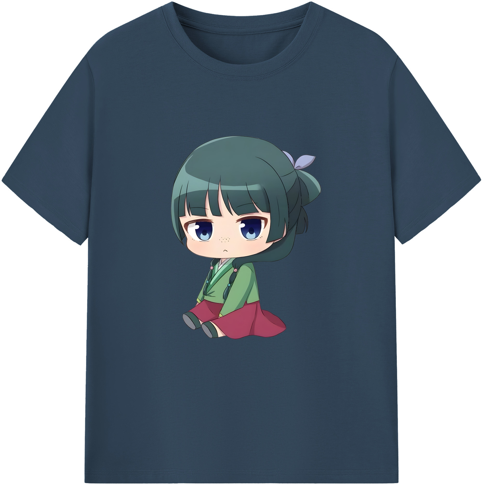 （画像用） 薬屋のひとりごと The Apothecary Diaries レディースカジュアルプリントTシャツ（綿100％）