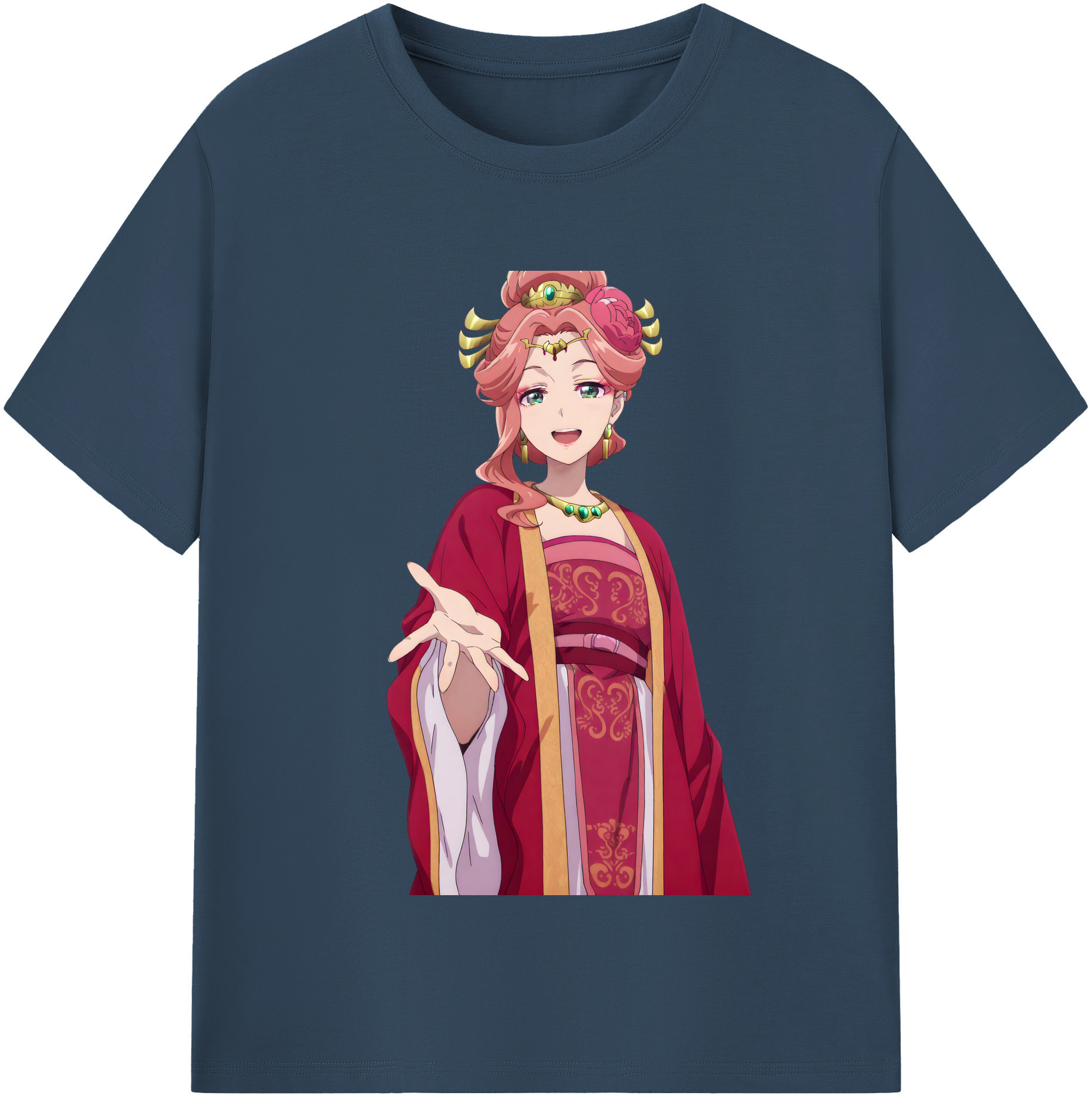 （画像用） 薬屋のひとりごと The Apothecary Diaries レディースカジュアルプリントTシャツ（綿100％）