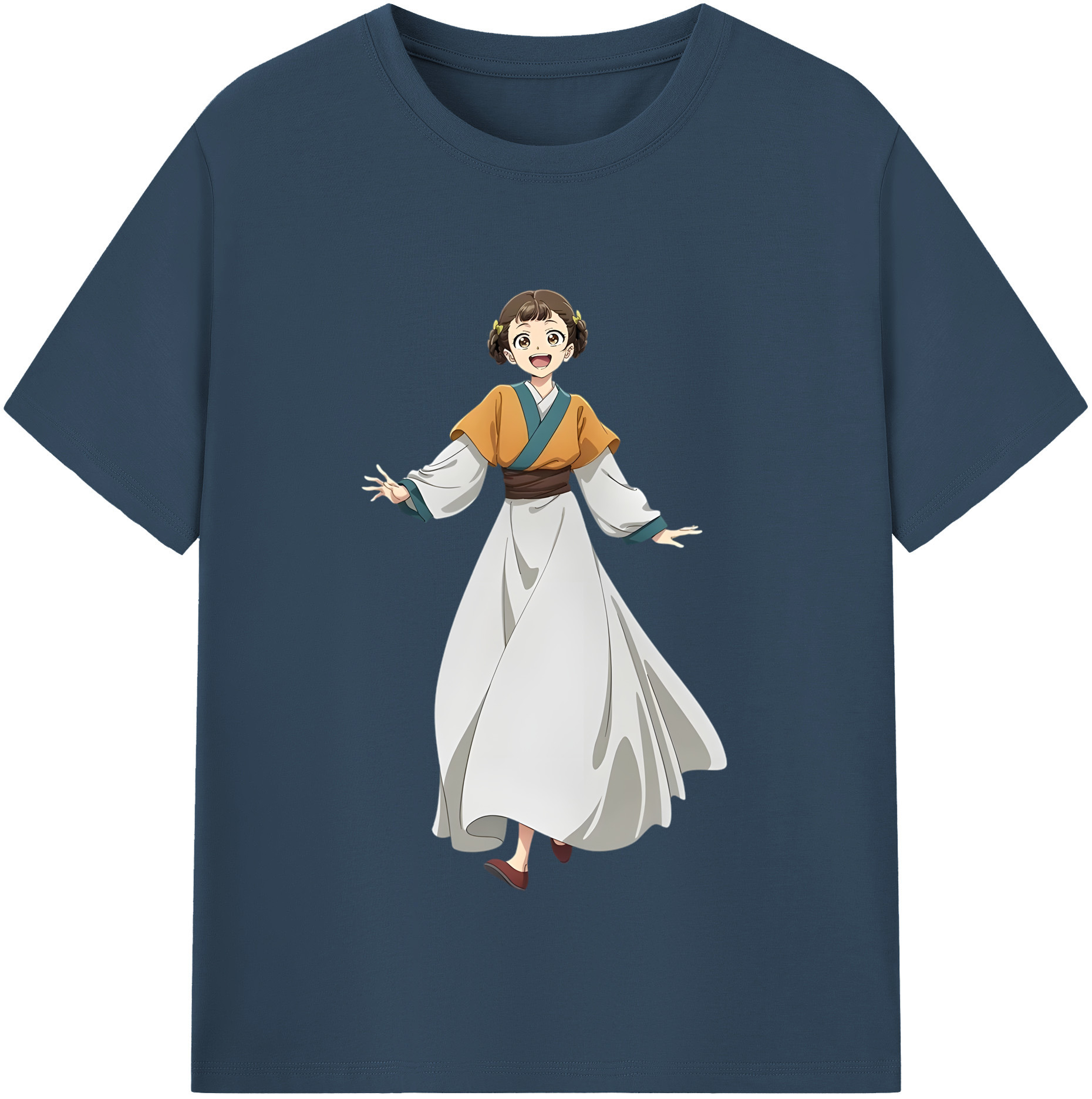 （画像用） 薬屋のひとりごと The Apothecary Diaries レディースカジュアルプリントTシャツ（綿100％）