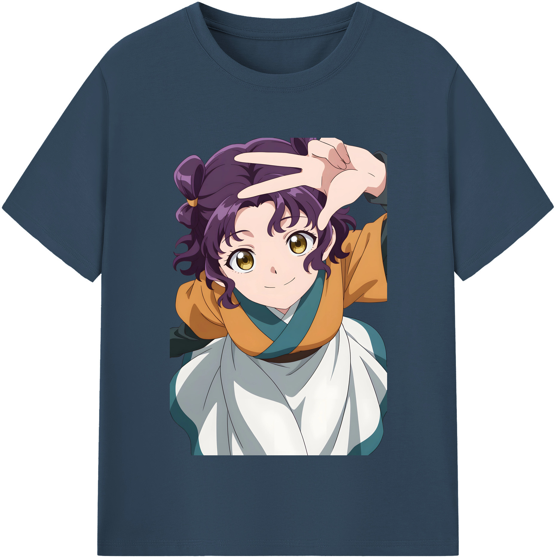 （画像用） 薬屋のひとりごと The Apothecary Diaries レディースカジュアルプリントTシャツ（綿100％）