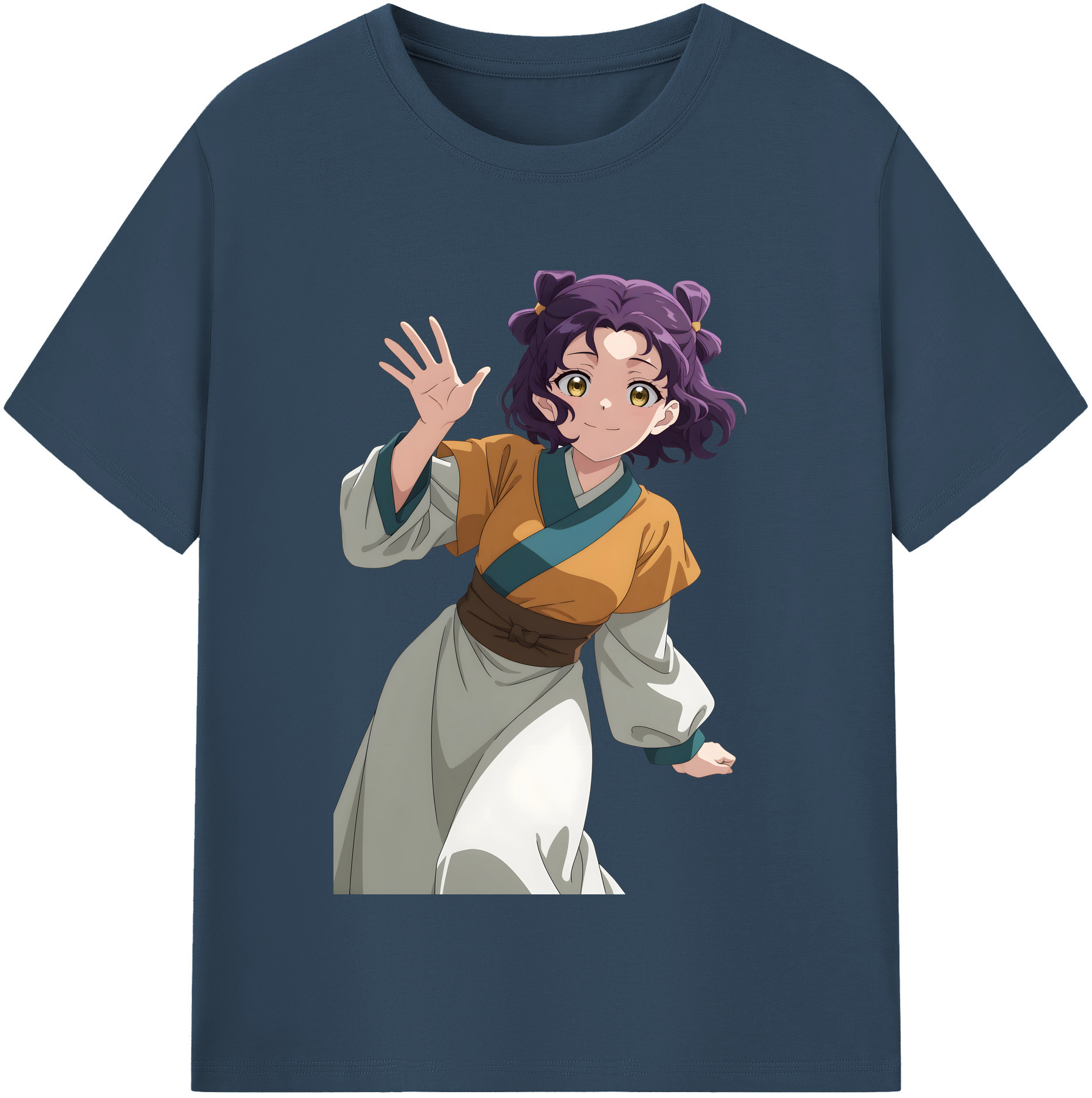 （画像用） 薬屋のひとりごと The Apothecary Diaries レディースカジュアルプリントTシャツ（綿100％）
