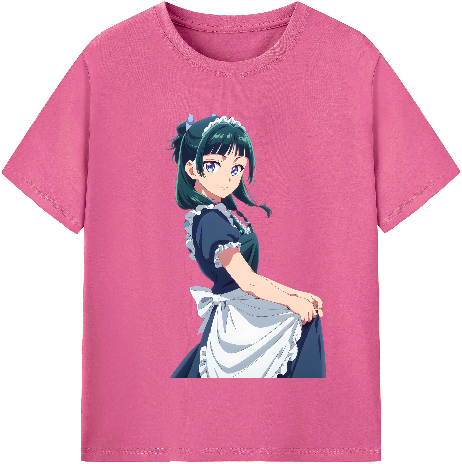 （画像用） 薬屋のひとりごと The Apothecary Diaries レディースカジュアルプリントTシャツ（綿100％）