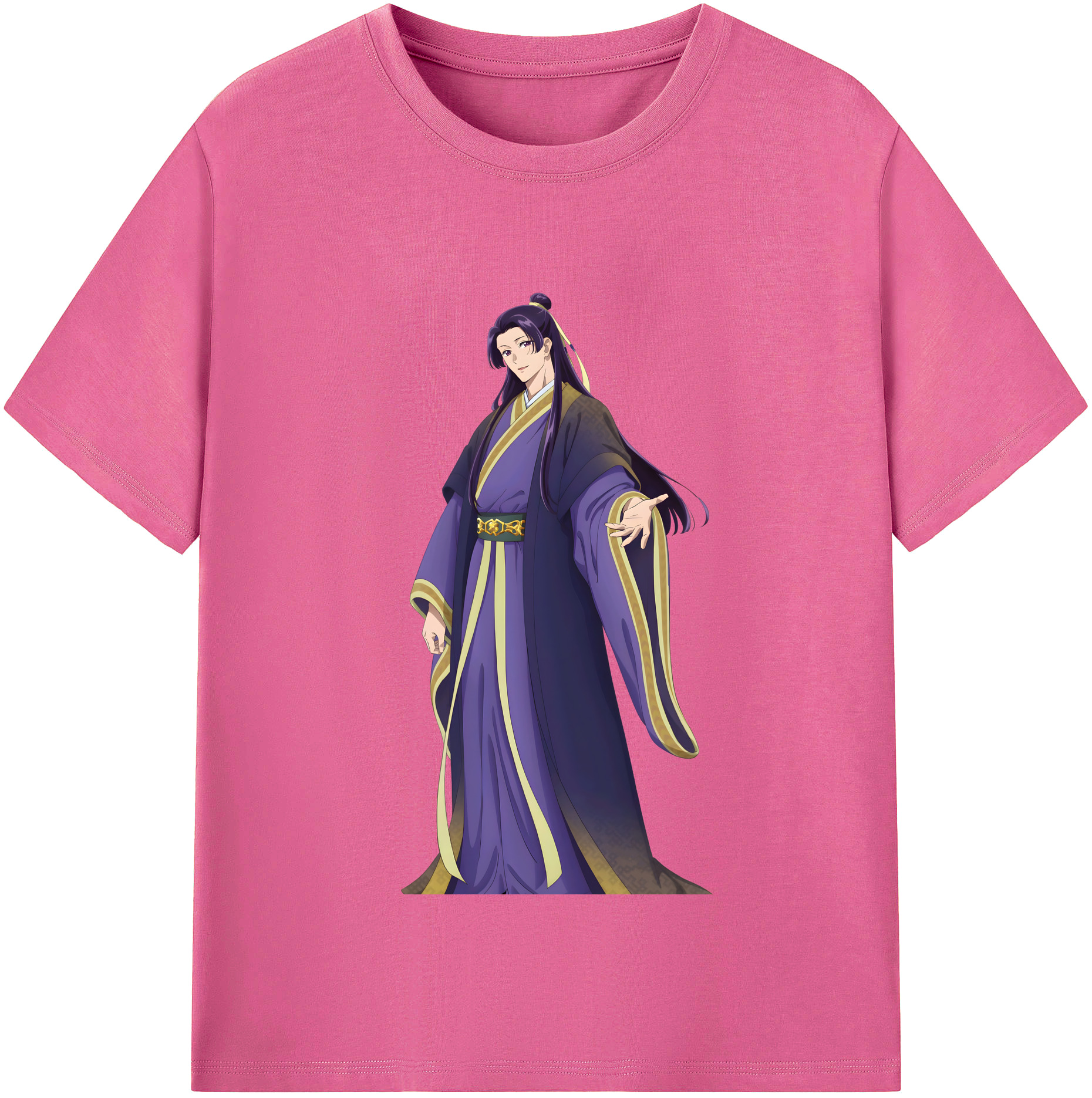（画像用） 薬屋のひとりごと The Apothecary Diaries レディースカジュアルプリントTシャツ（綿100％）