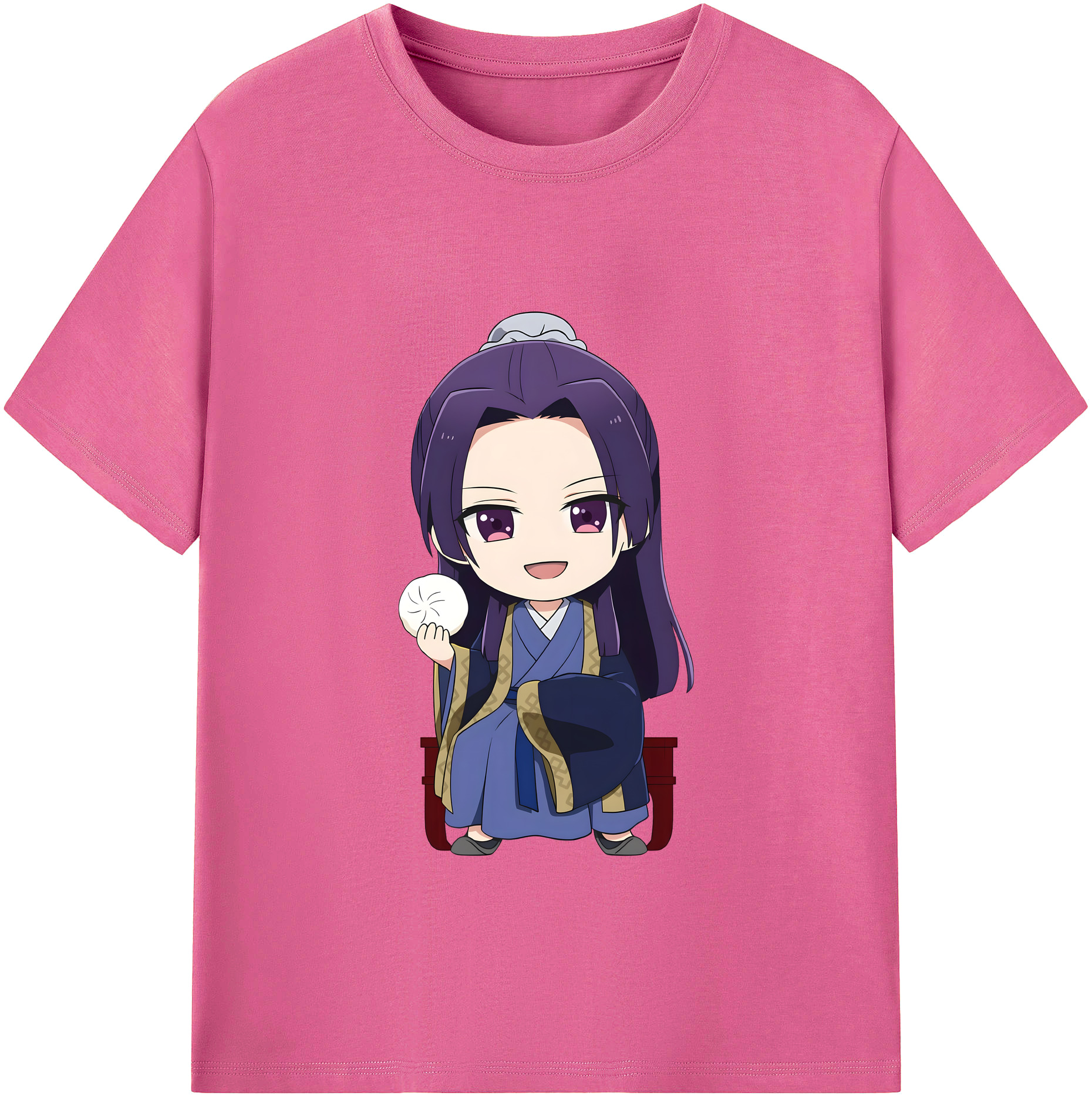 （画像用） 薬屋のひとりごと The Apothecary Diaries レディースカジュアルプリントTシャツ（綿100％）