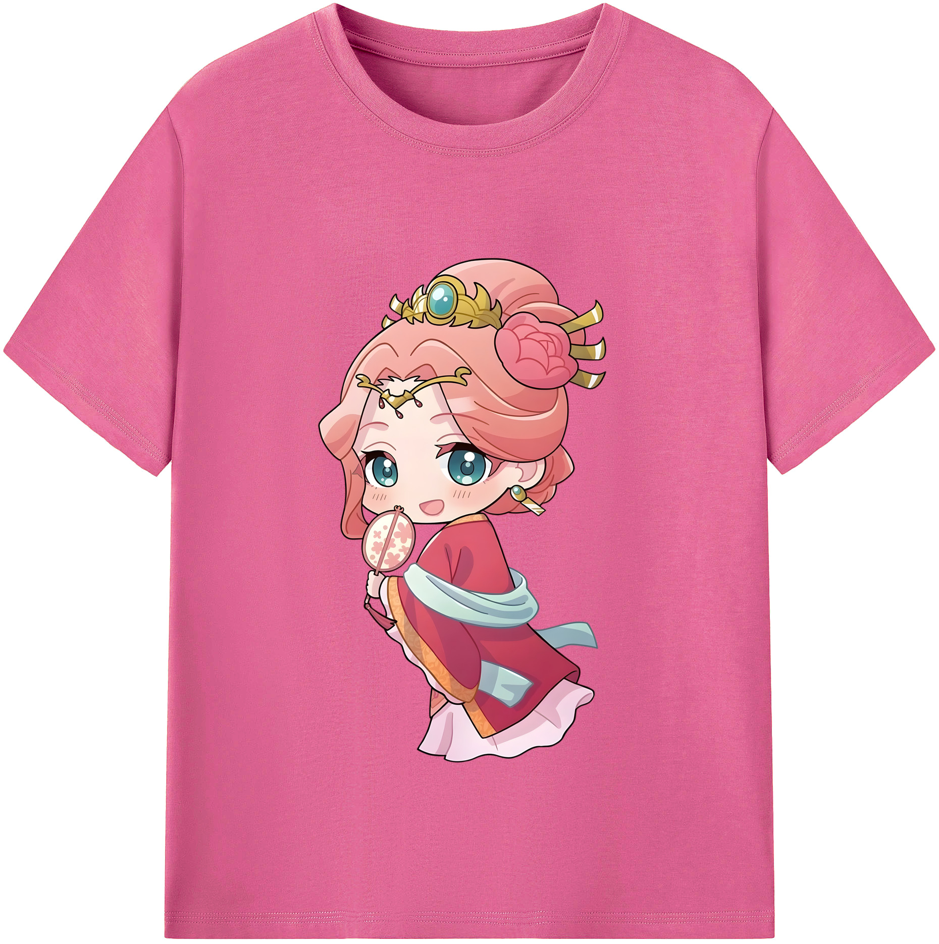 （画像用） 薬屋のひとりごと The Apothecary Diaries レディースカジュアルプリントTシャツ（綿100％）