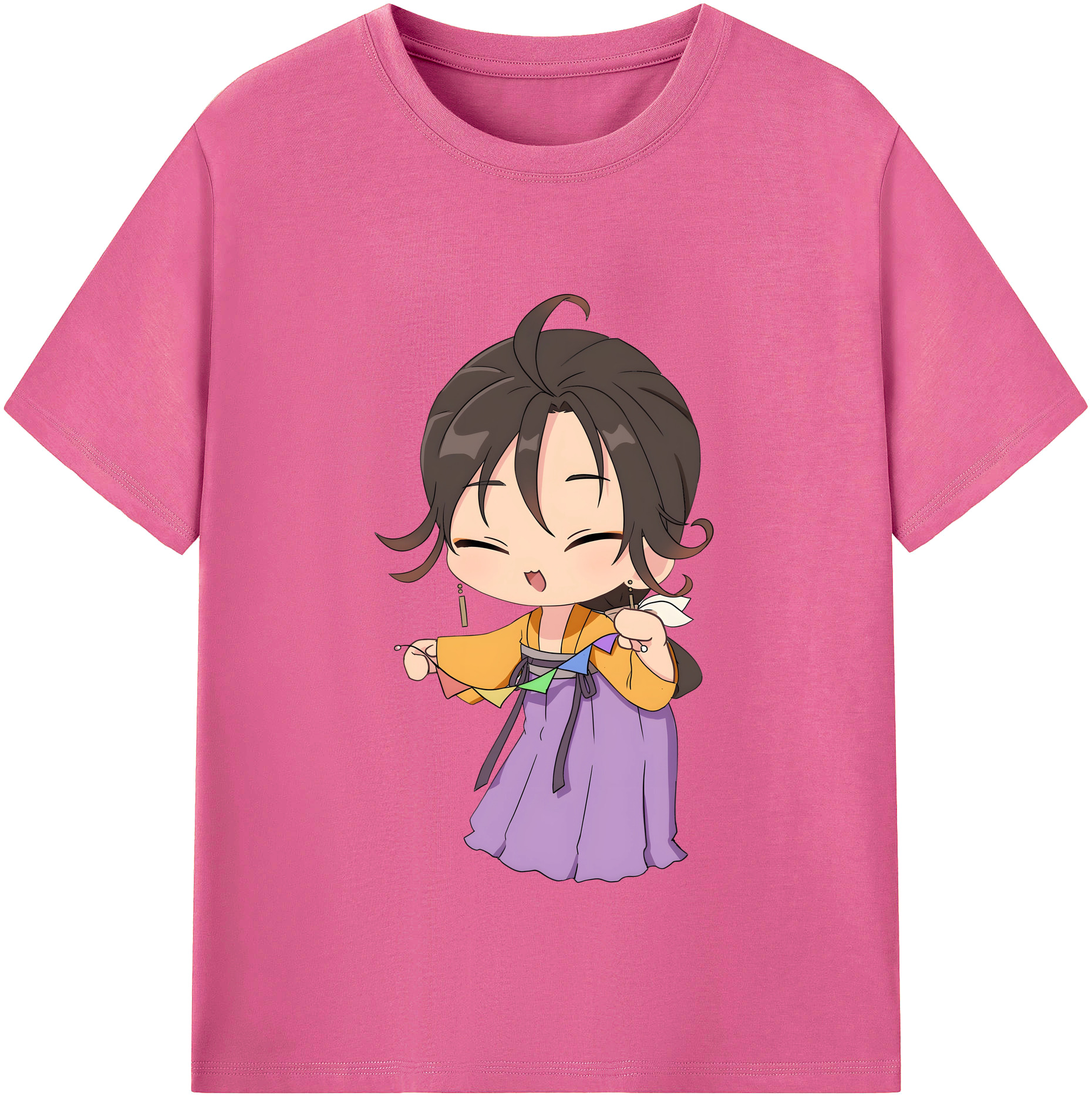 （画像用） 薬屋のひとりごと The Apothecary Diaries レディースカジュアルプリントTシャツ（綿100％）