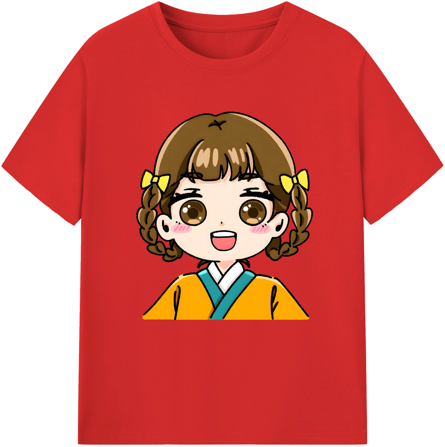 （画像用） 薬屋のひとりごと The Apothecary Diaries レディースカジュアルプリントTシャツ（綿100％）