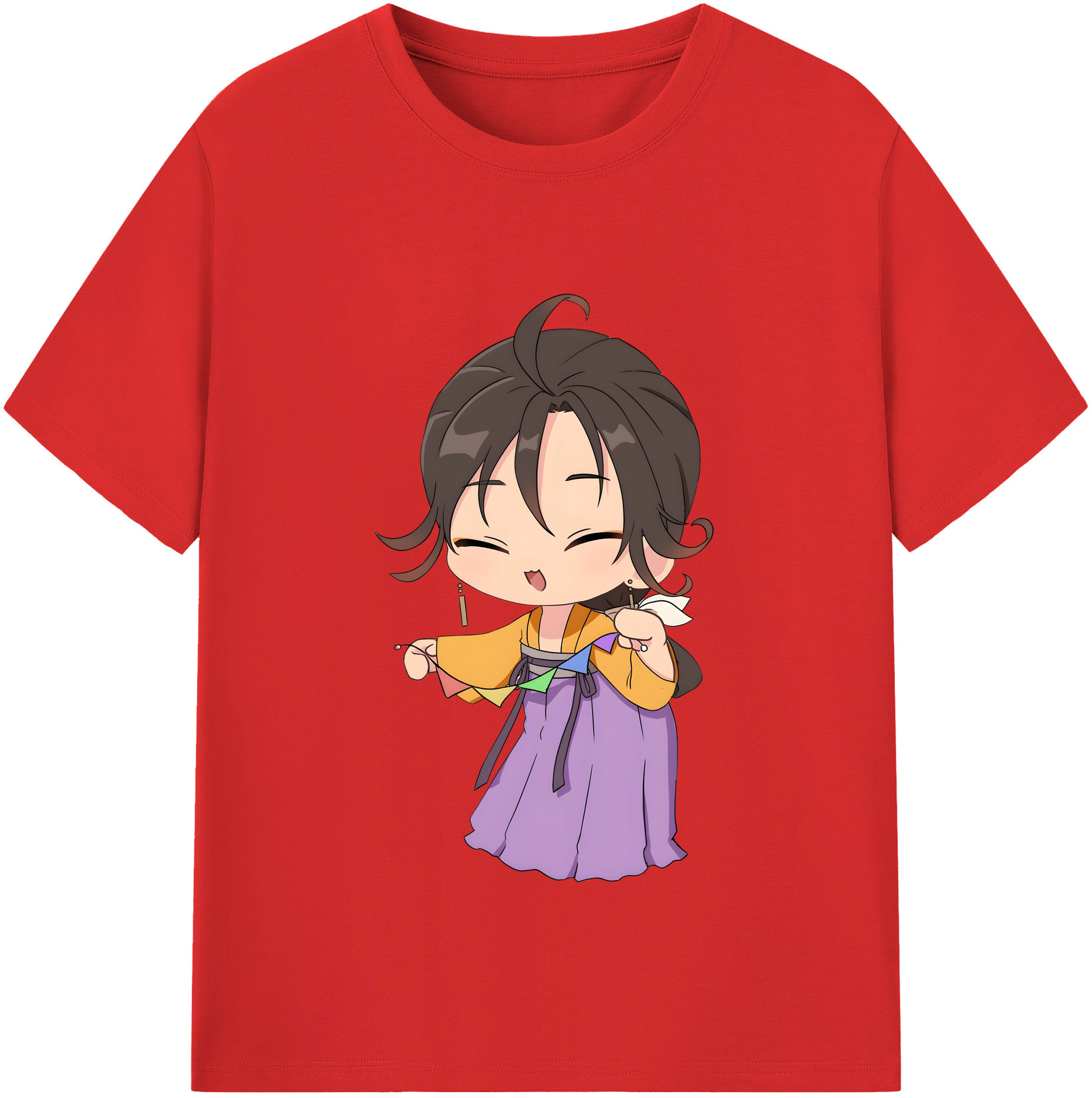 （画像用） 薬屋のひとりごと The Apothecary Diaries レディースカジュアルプリントTシャツ（綿100％）