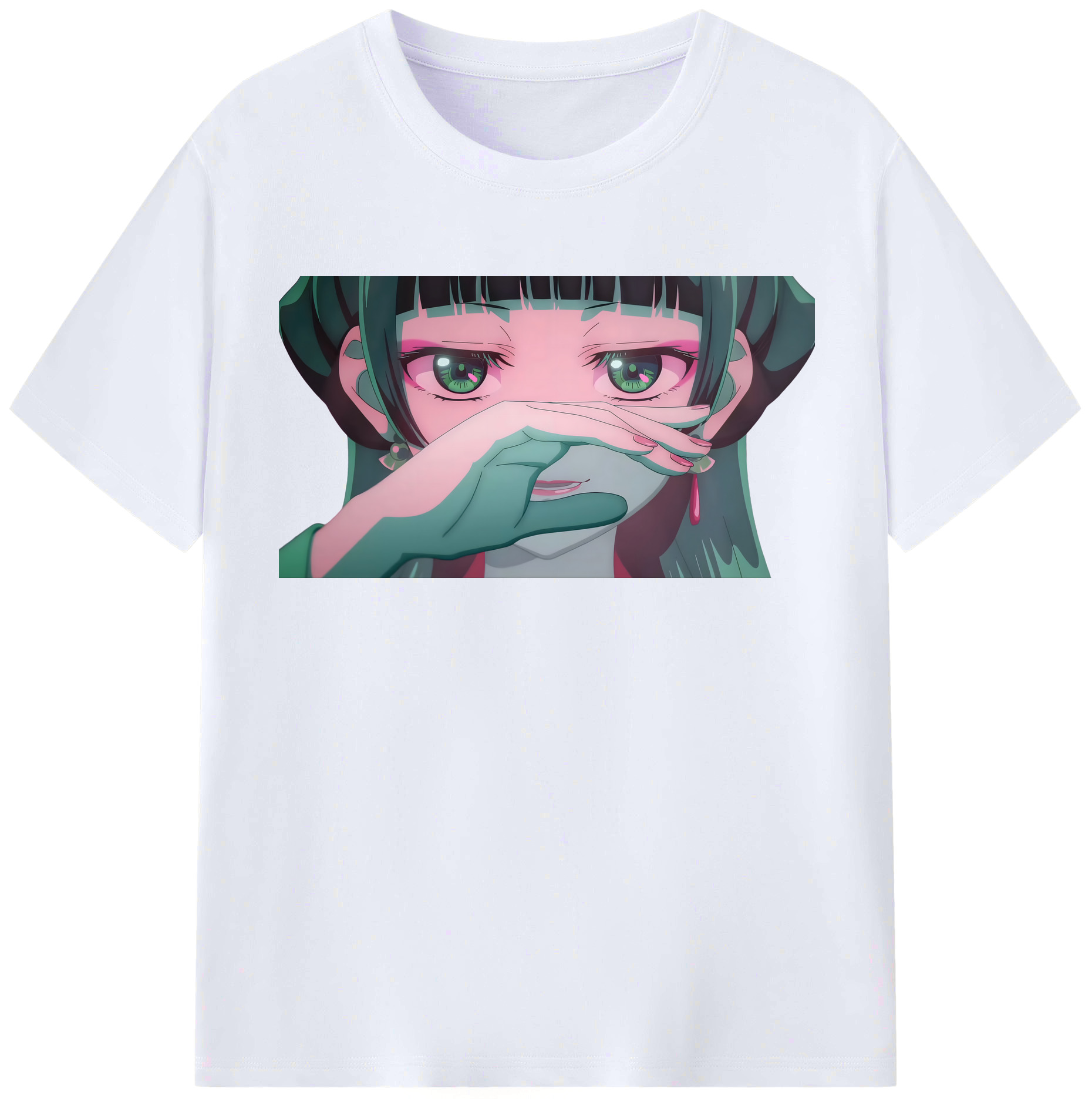 （画像用） 薬屋のひとりごと The Apothecary Diaries レディースカジュアルプリントTシャツ（綿100％）
