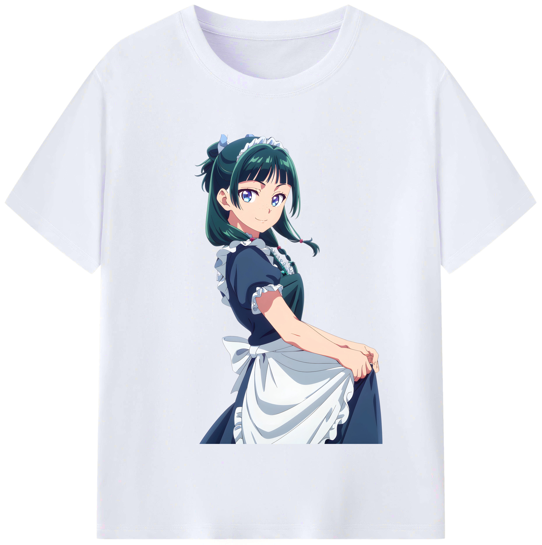 （画像用） 薬屋のひとりごと The Apothecary Diaries レディースカジュアルプリントTシャツ（綿100％）