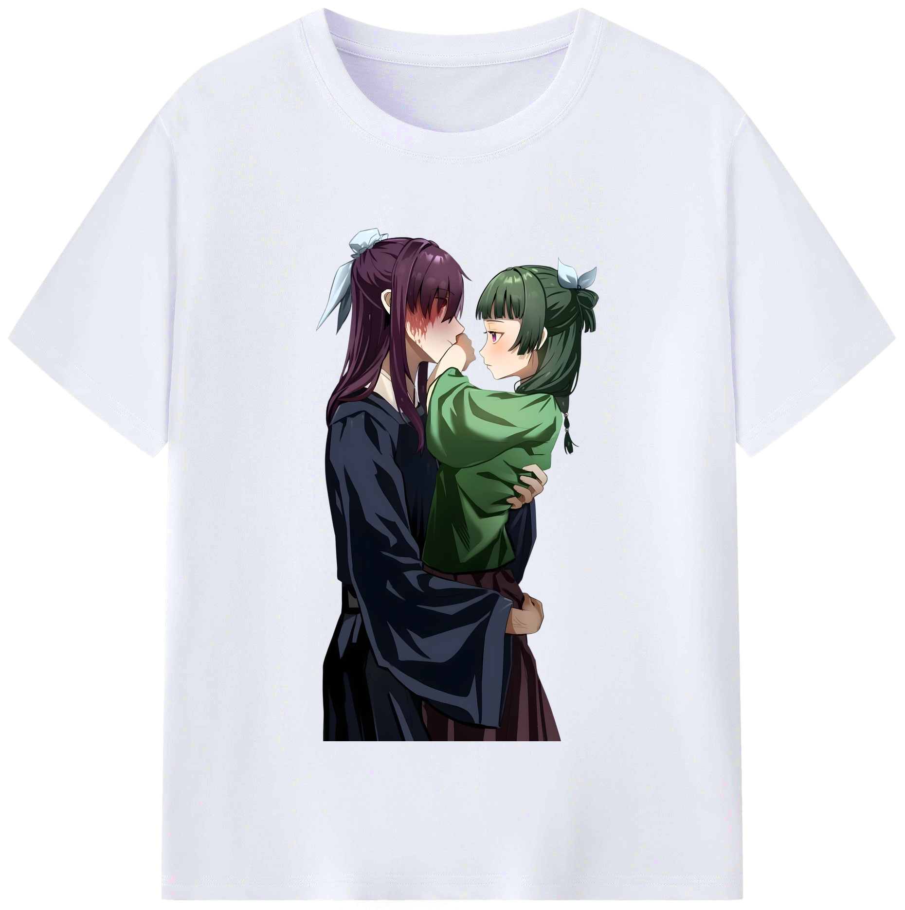 （画像用） 薬屋のひとりごと The Apothecary Diaries レディースカジュアルプリントTシャツ（綿100％）