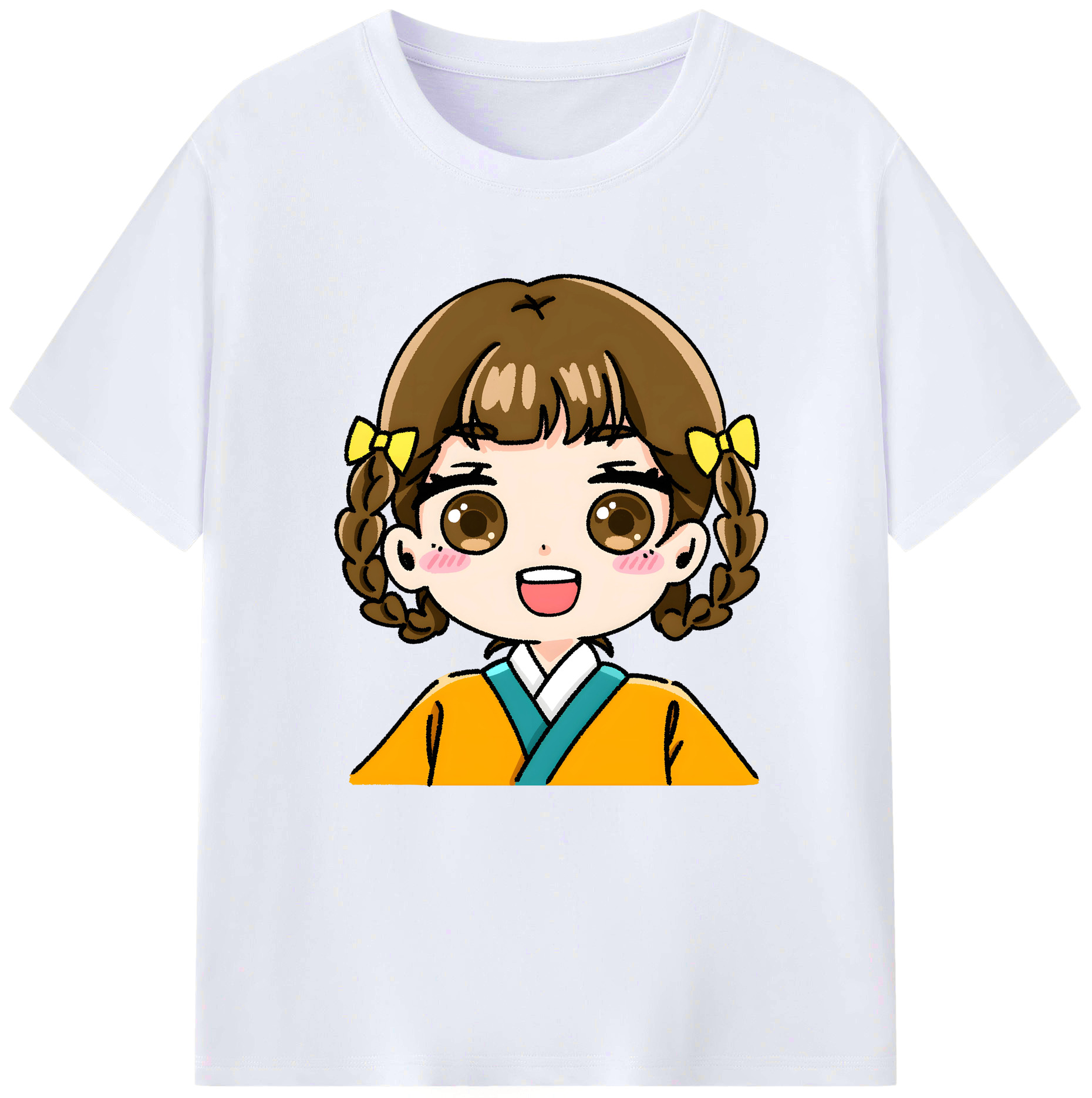 （画像用） 薬屋のひとりごと The Apothecary Diaries レディースカジュアルプリントTシャツ（綿100％）