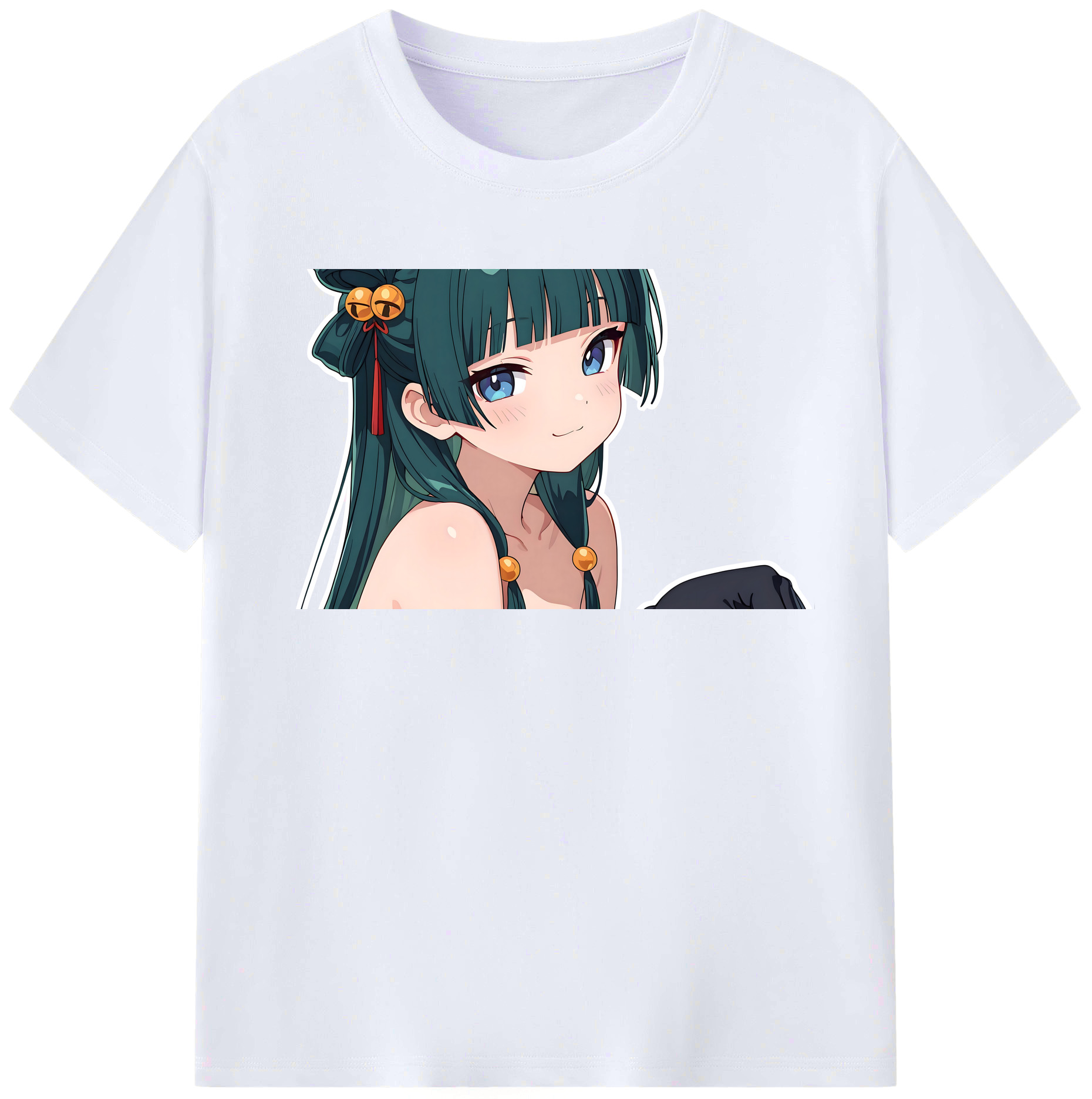 （画像用） 薬屋のひとりごと The Apothecary Diaries レディースカジュアルプリントTシャツ（綿100％）