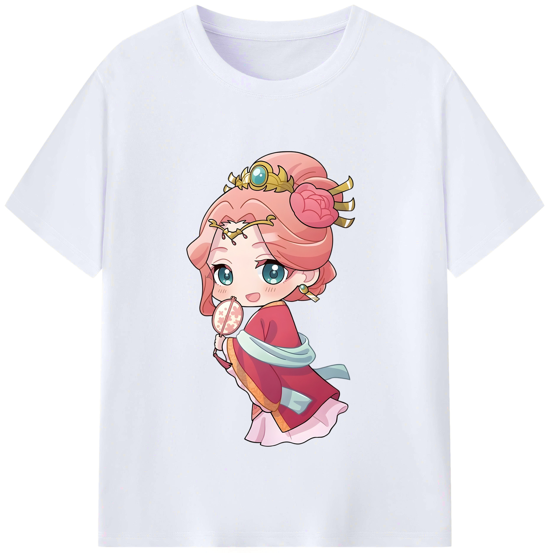 （画像用） 薬屋のひとりごと The Apothecary Diaries レディースカジュアルプリントTシャツ（綿100％）