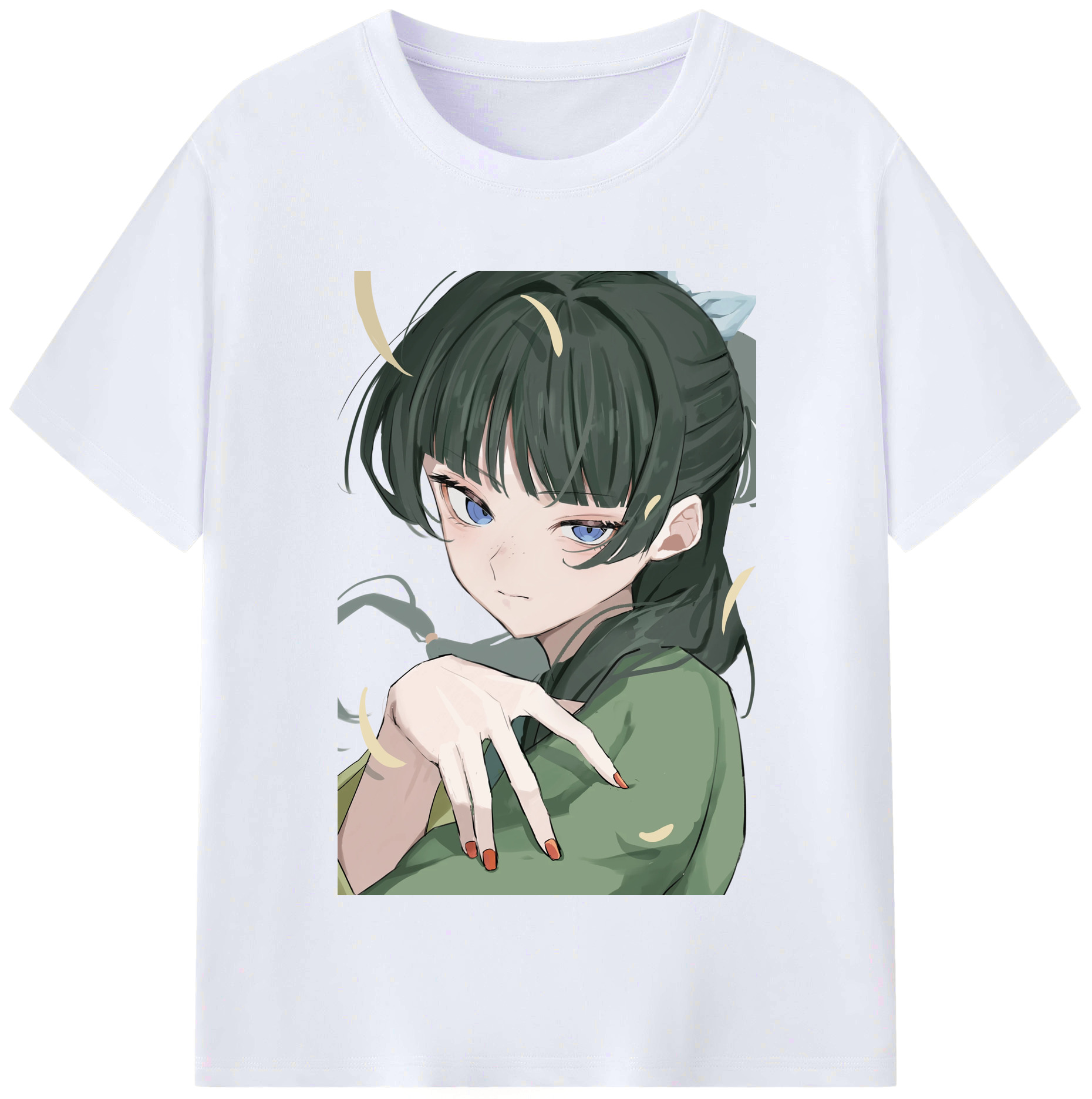 （画像用） 薬屋のひとりごと The Apothecary Diaries レディースカジュアルプリントTシャツ（綿100％）