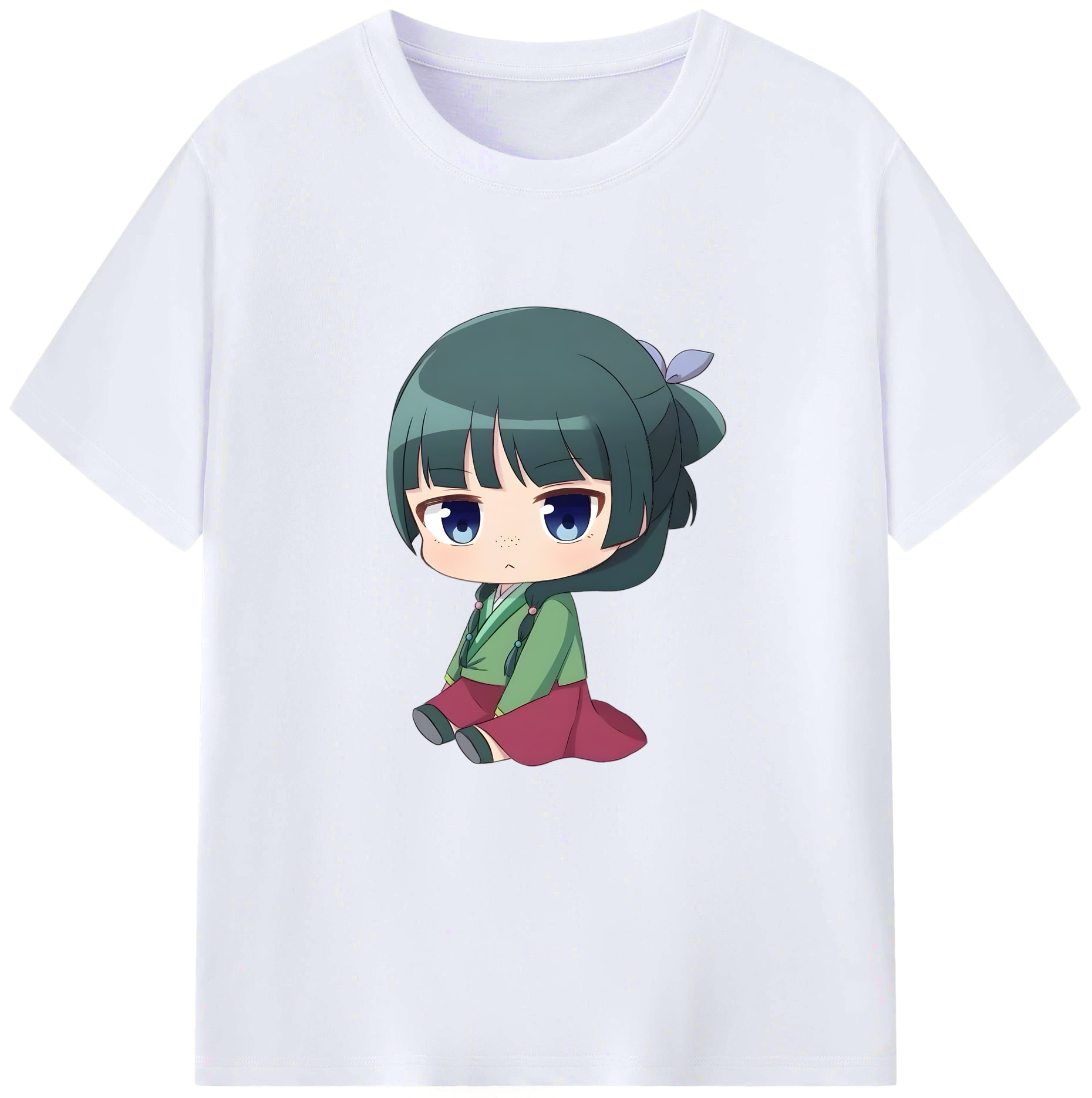 （画像用） 薬屋のひとりごと The Apothecary Diaries レディースカジュアルプリントTシャツ（綿100％）