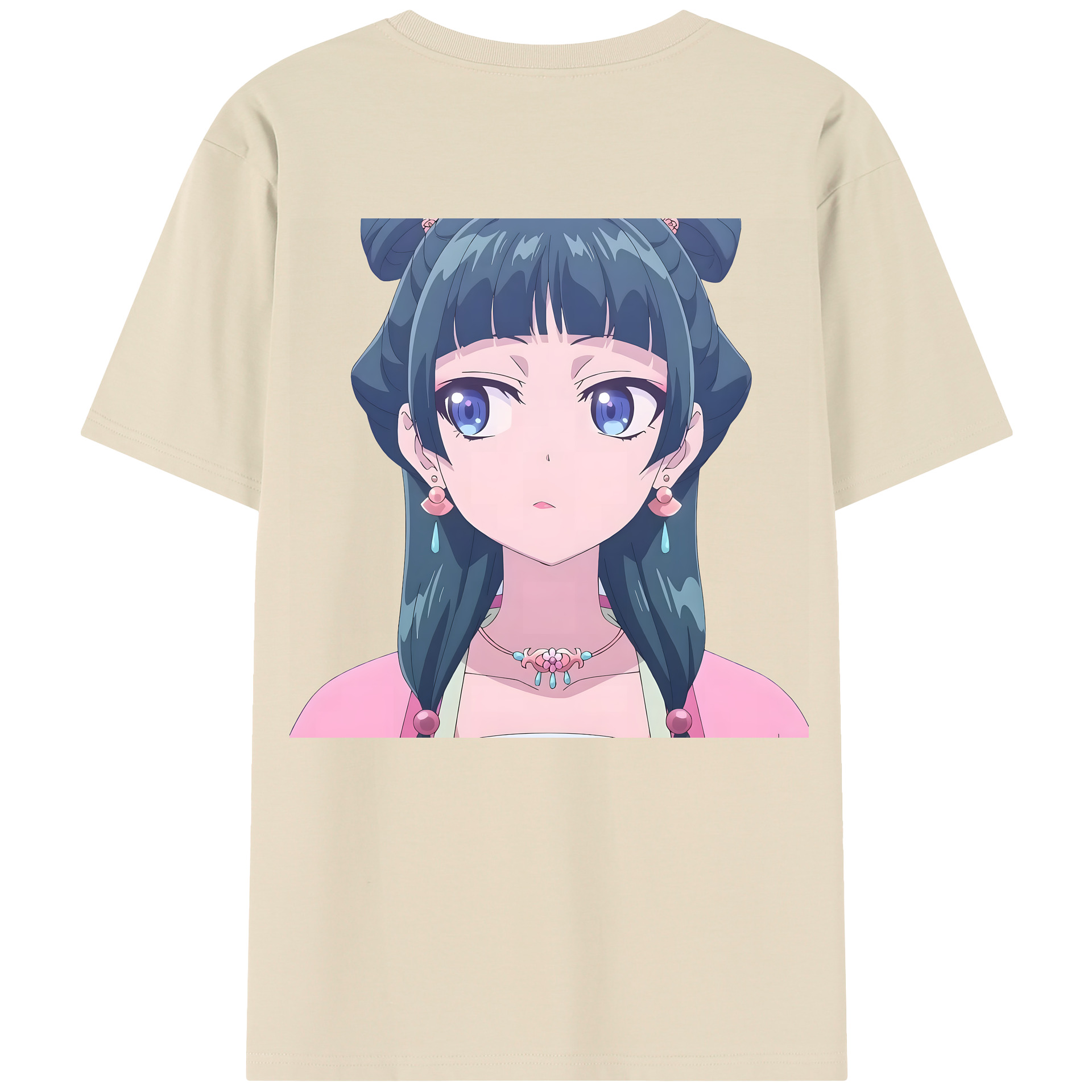 （画像用） 薬屋のひとりごと The Apothecary Diaries 綿100％半袖Tシャツ（背面プリント）