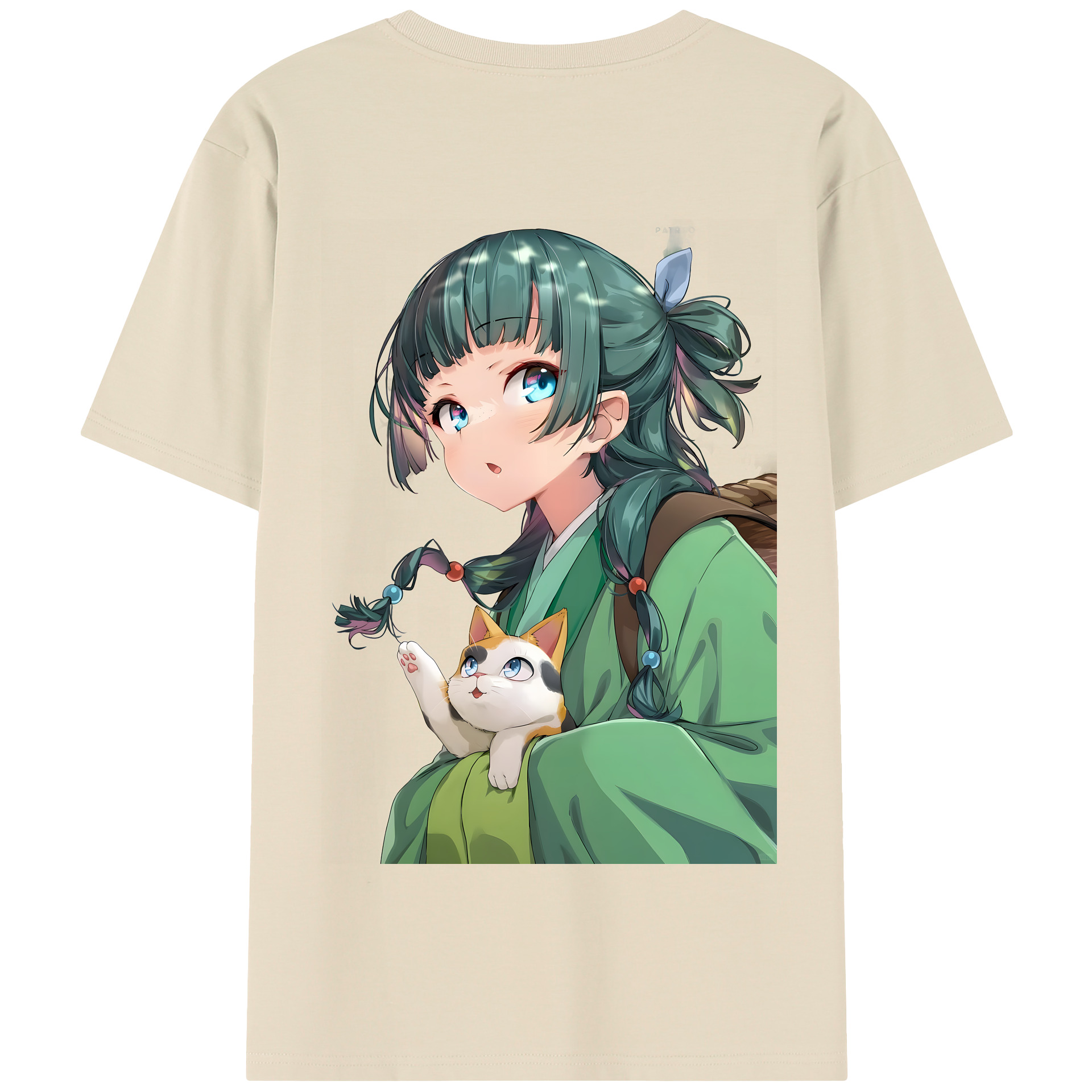 （画像用） 薬屋のひとりごと The Apothecary Diaries 綿100％半袖Tシャツ（背面プリント）