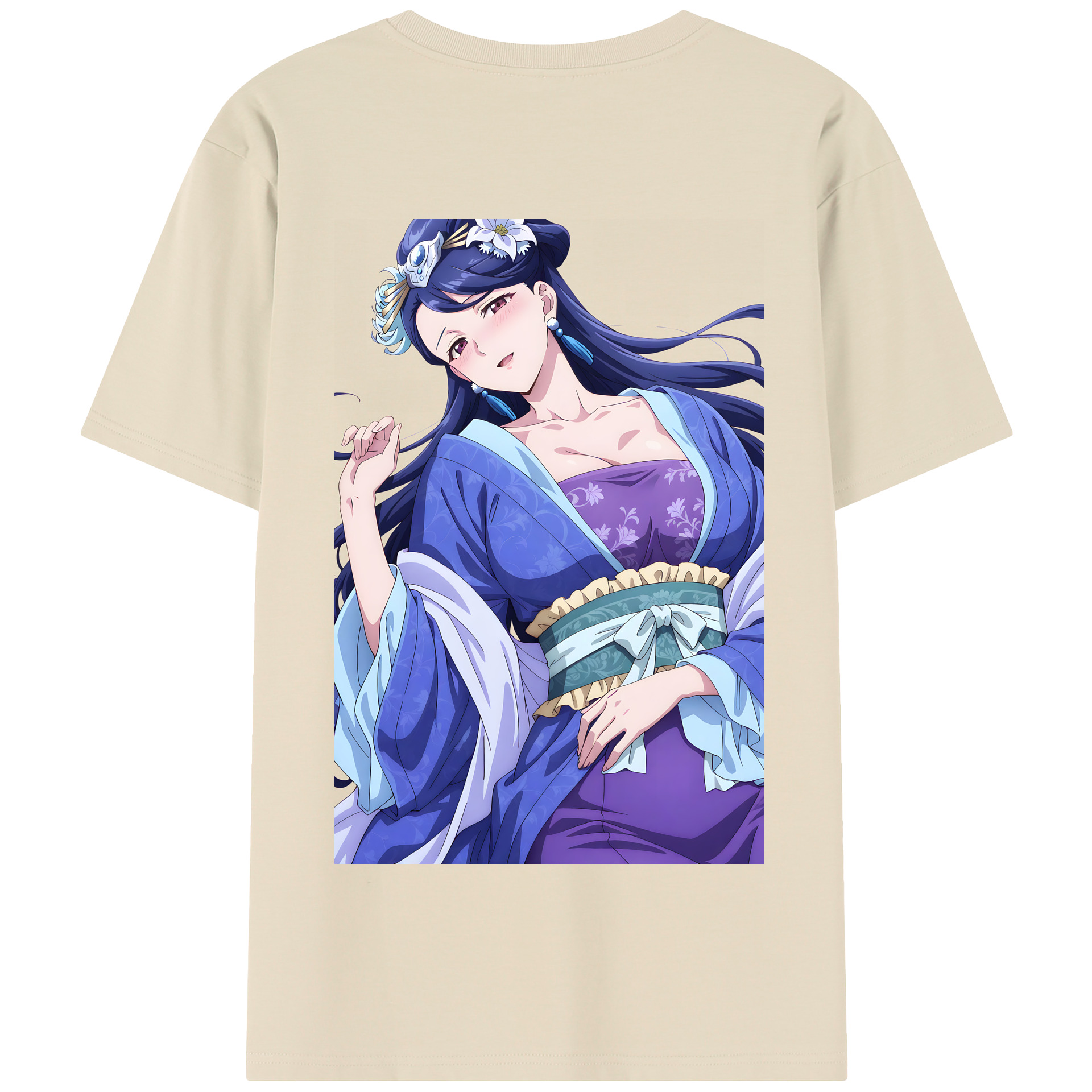 （画像用） 薬屋のひとりごと The Apothecary Diaries 綿100％半袖Tシャツ（背面プリント）