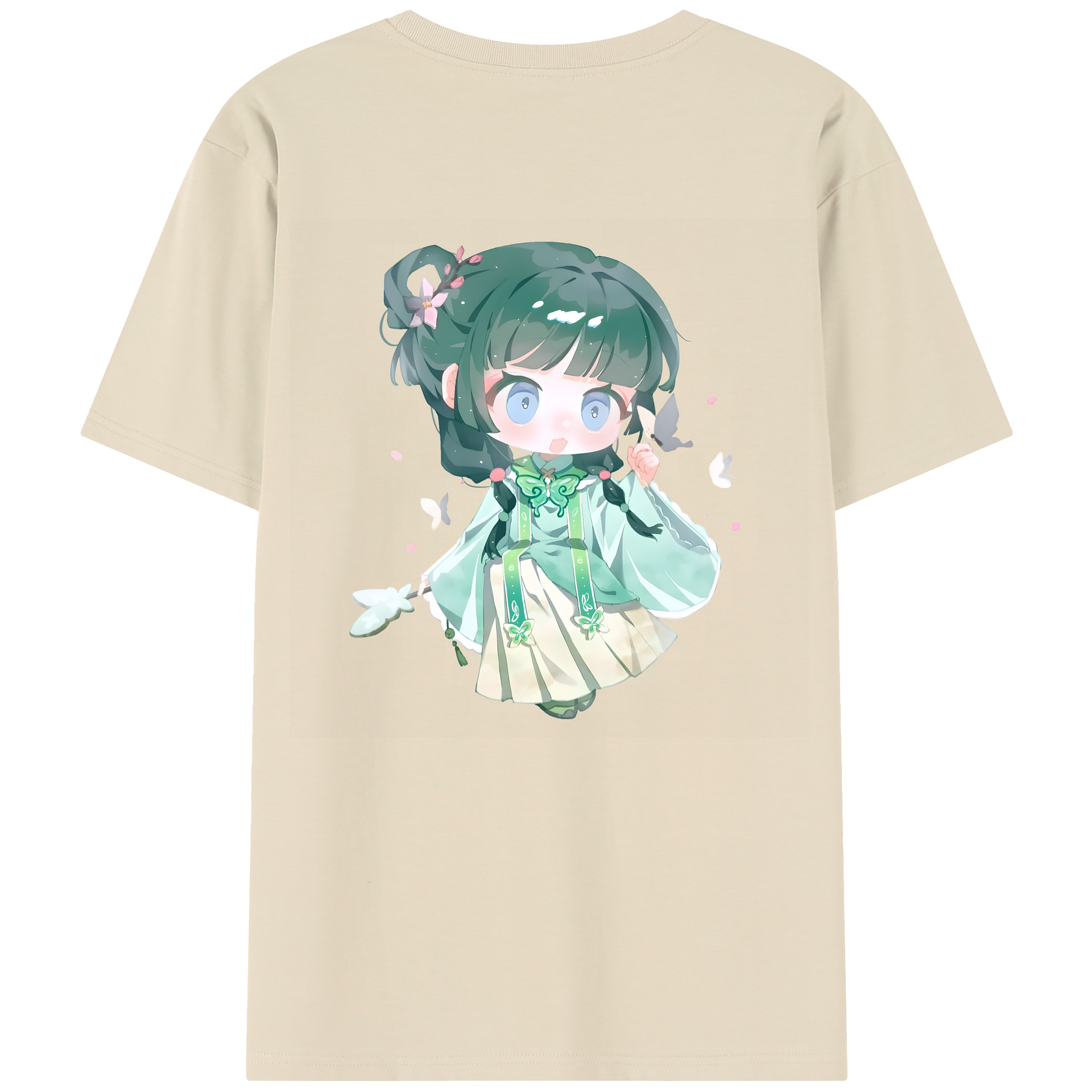 （画像用） 薬屋のひとりごと The Apothecary Diaries 綿100％半袖Tシャツ（背面プリント）
