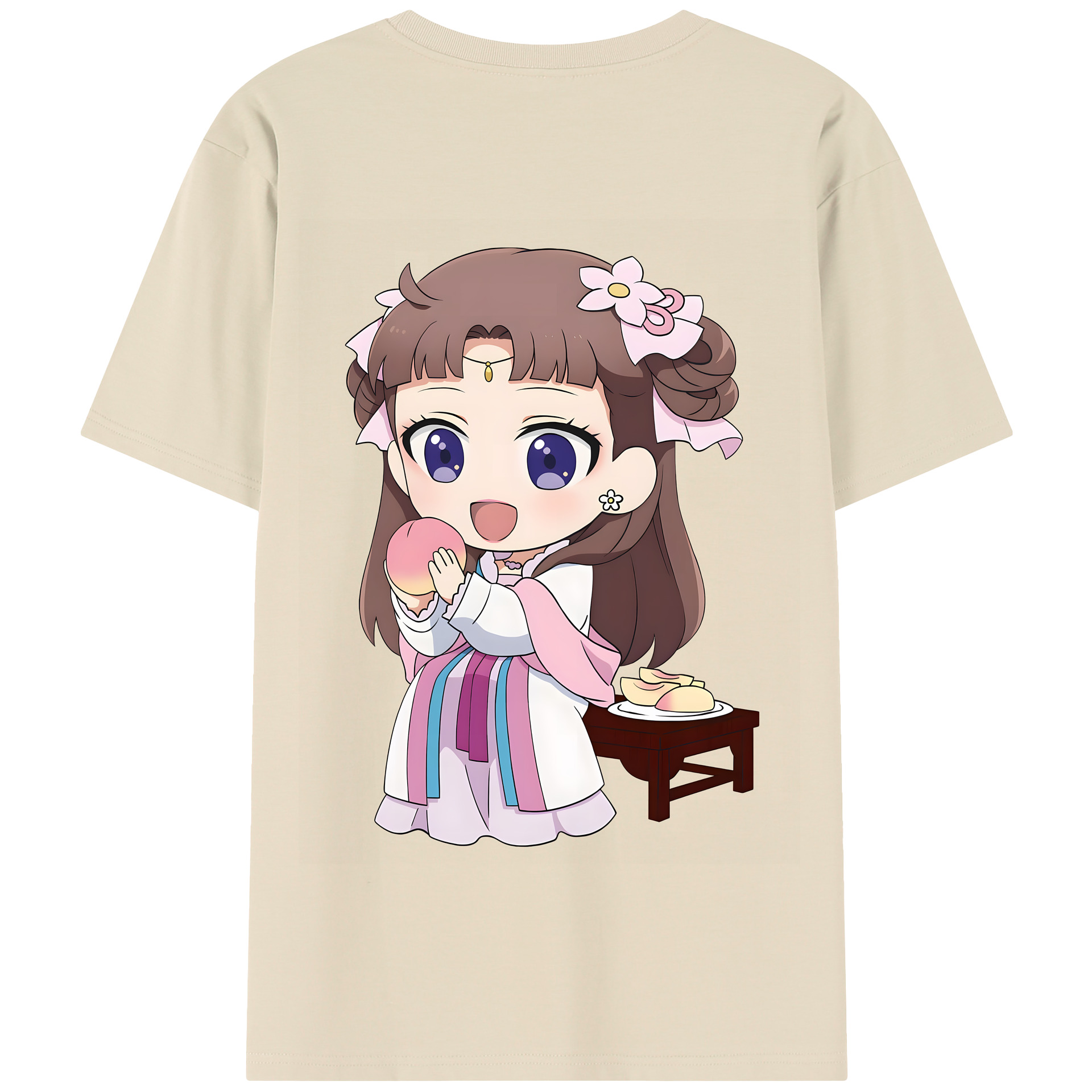 （画像用） 薬屋のひとりごと The Apothecary Diaries 綿100％半袖Tシャツ（背面プリント）
