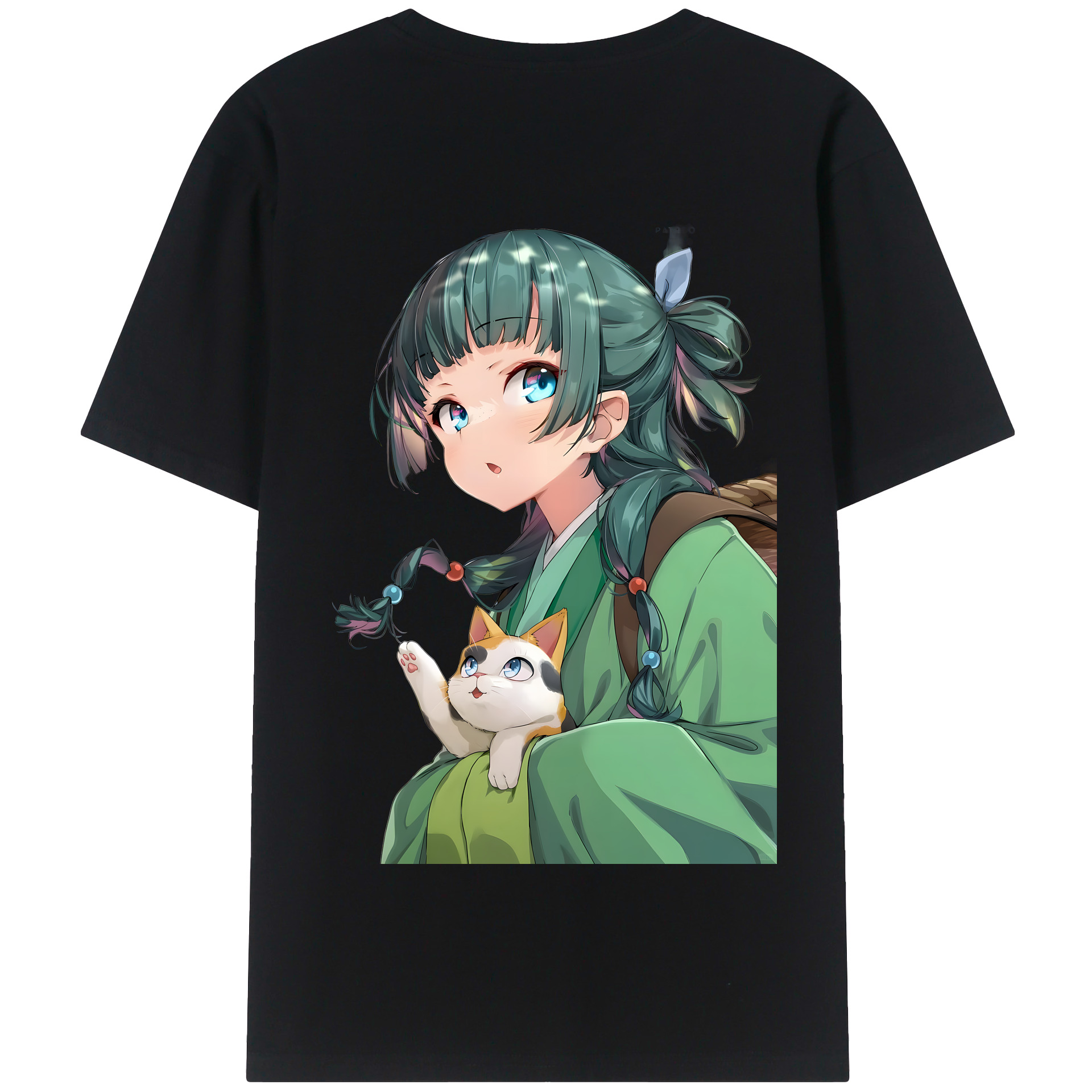 （画像用） 薬屋のひとりごと The Apothecary Diaries 綿100％半袖Tシャツ（背面プリント）