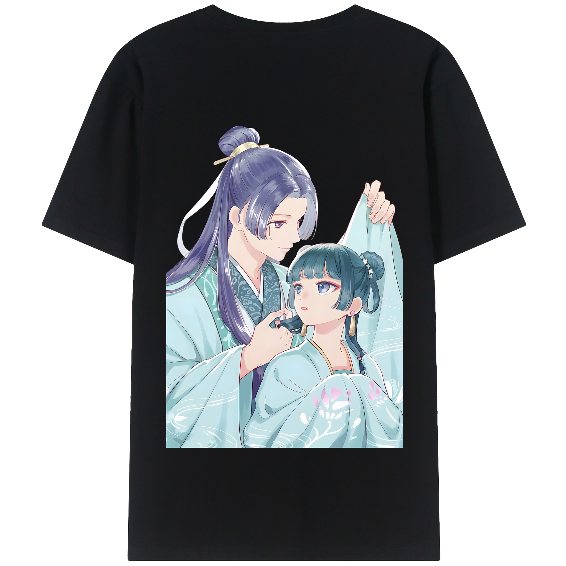 （画像用） 薬屋のひとりごと The Apothecary Diaries 綿100％半袖Tシャツ（背面プリント）