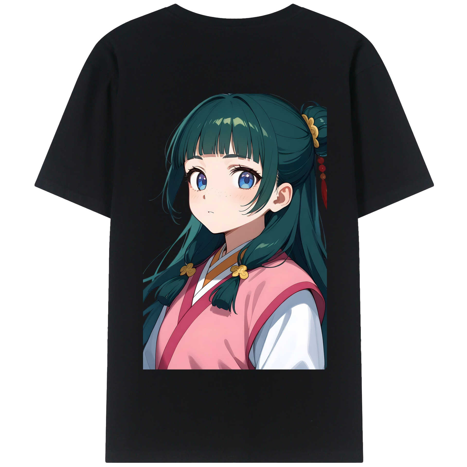 （画像用） 薬屋のひとりごと The Apothecary Diaries 綿100％半袖Tシャツ（背面プリント）